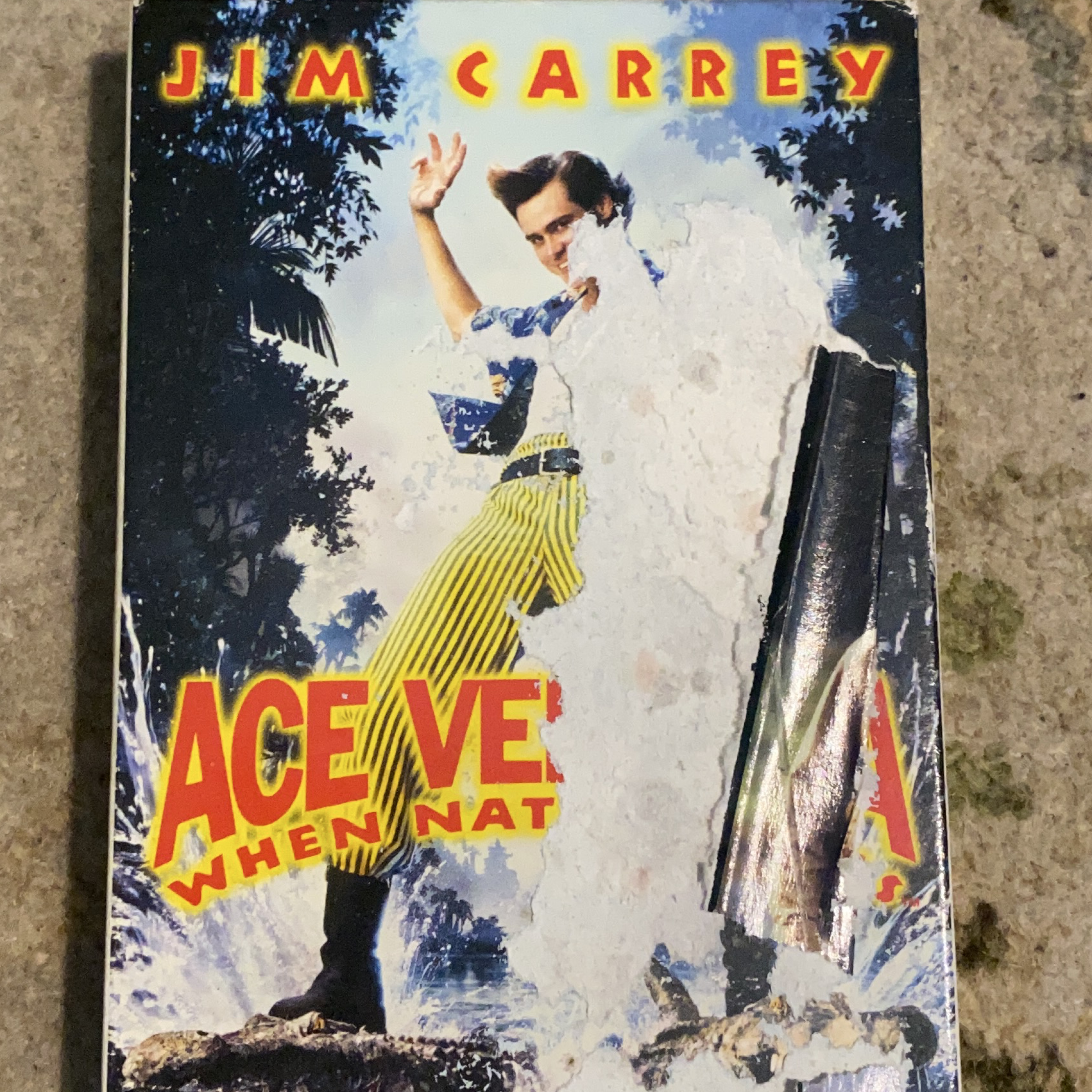 Ace Ventura: When Nature Calls VHS Tape - Jim Carrey thumbnail