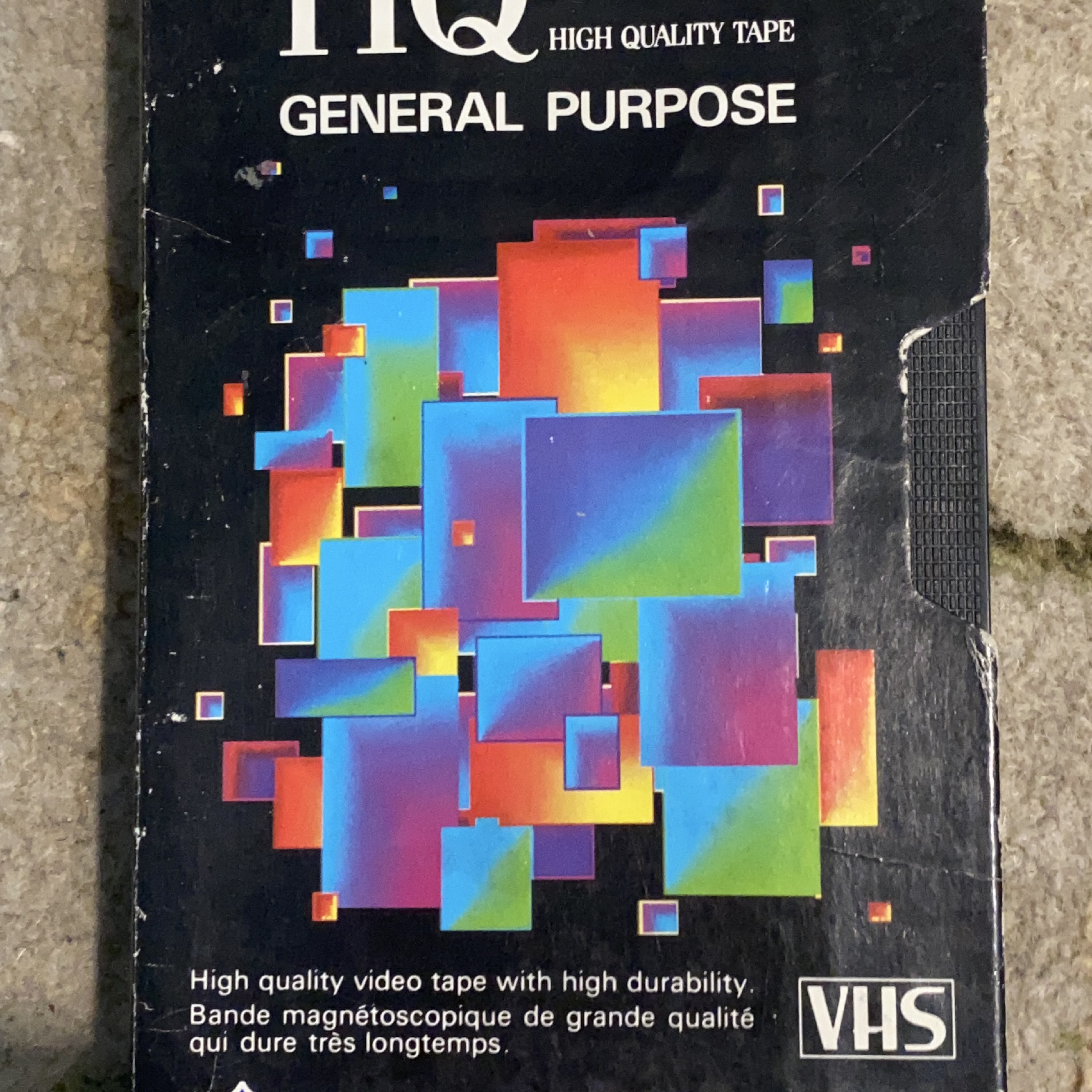 Vintage VHS Tape - General Purpose - High Quality thumbnail