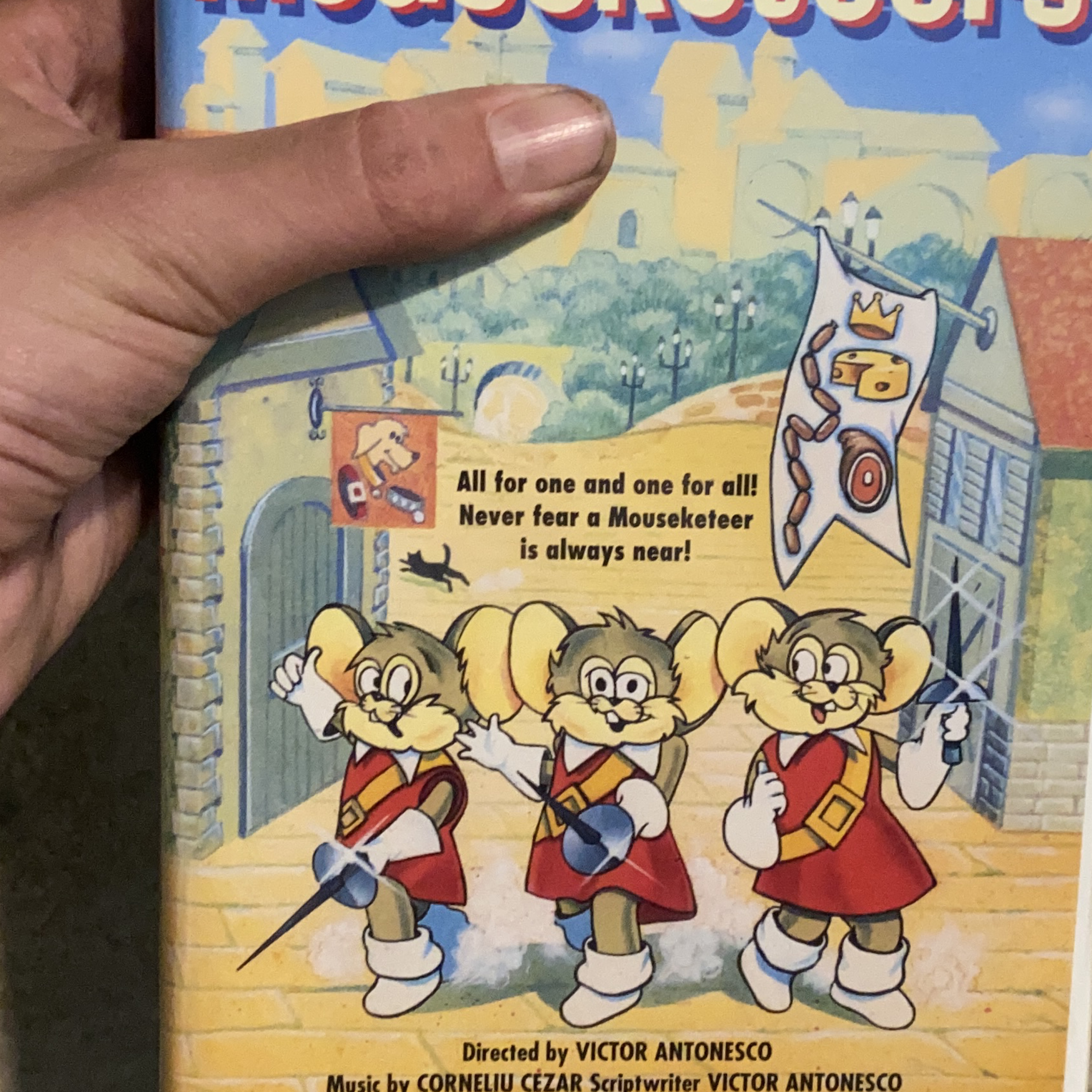 Vintage Mouseketeers VHS Tape thumbnail