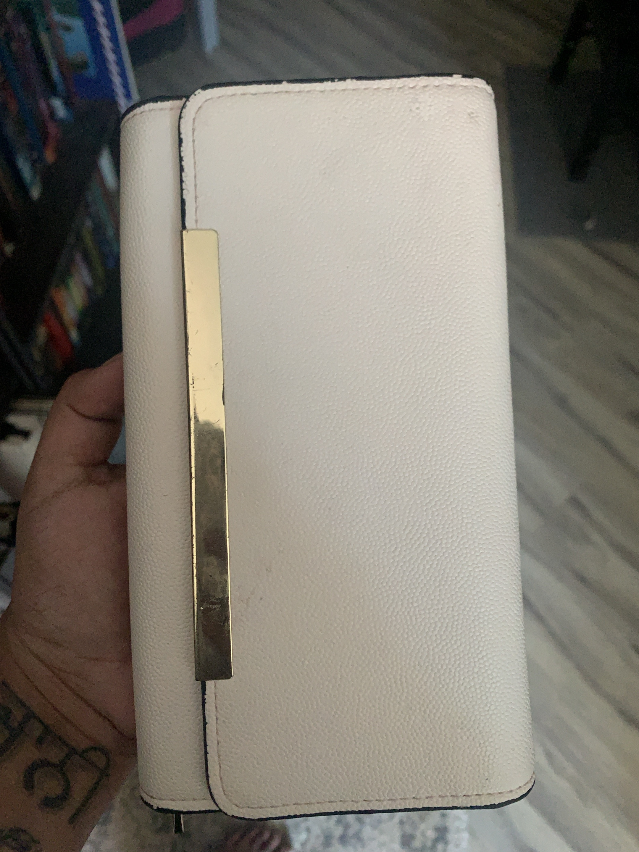 Pale Pink Clutch Wallet thumbnail