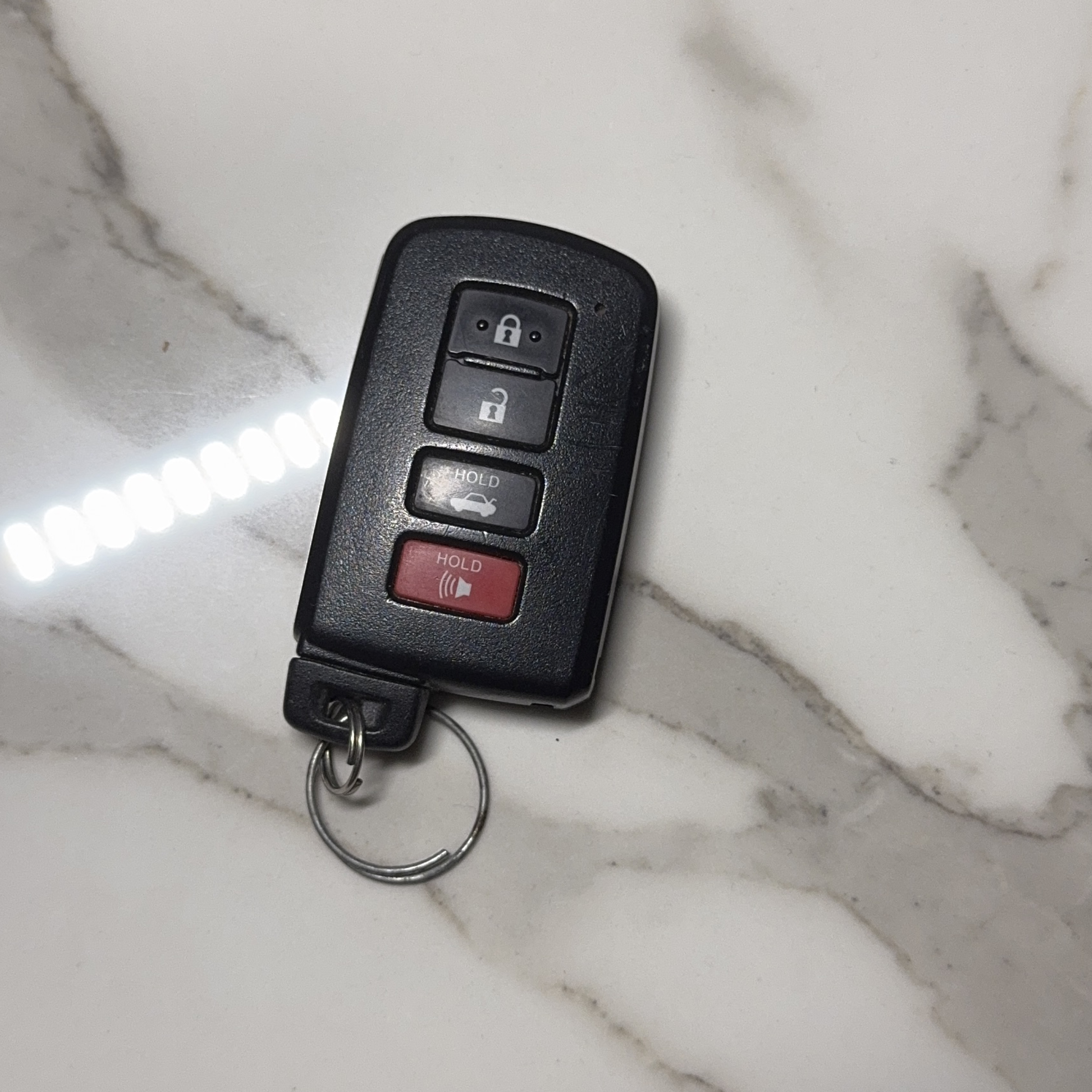 Toyota Car Remote Key Fob - Black thumbnail