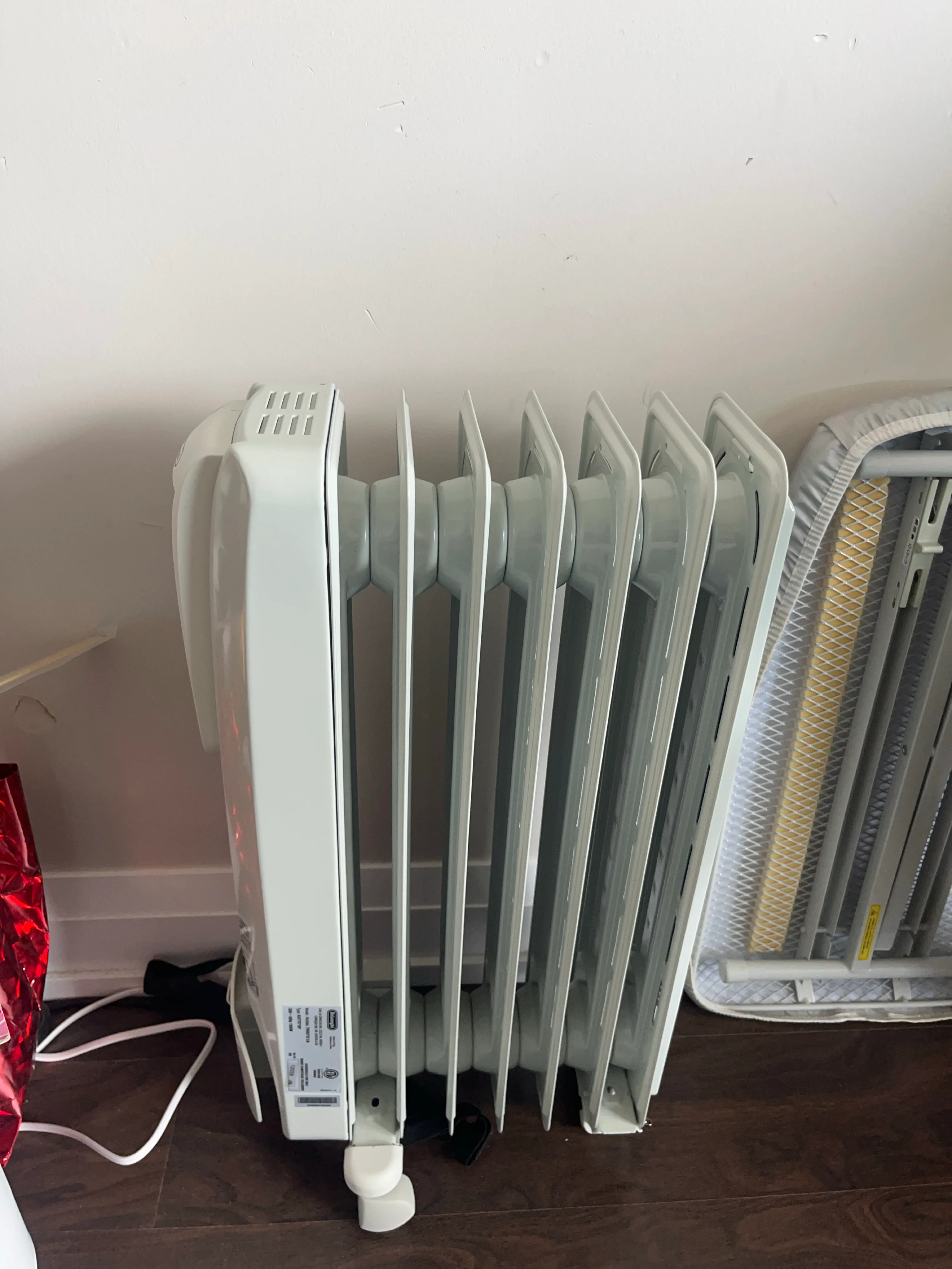 White Oil Filled Radiator Heater