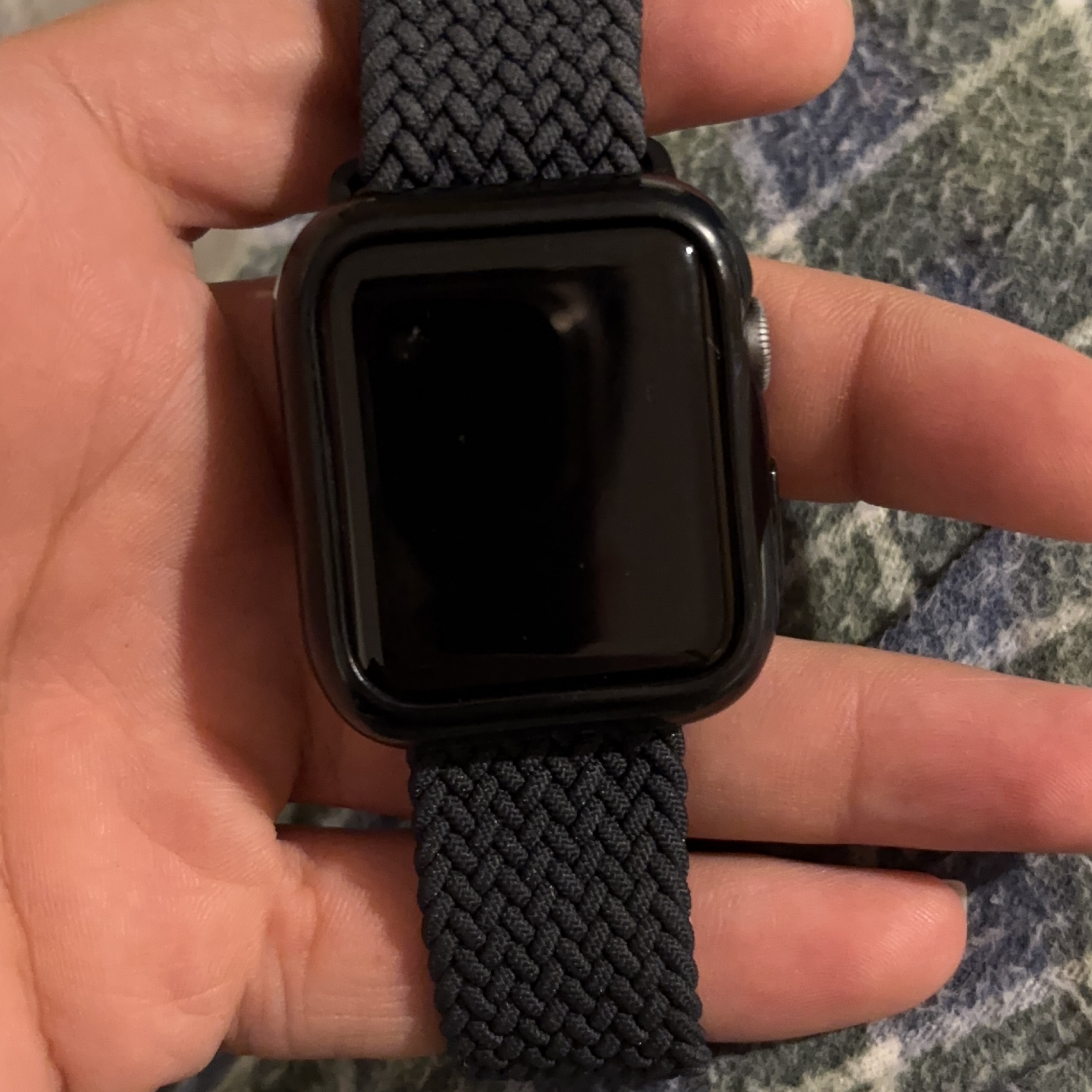 Apple Watch Series 3 Black Sport Band thumbnail