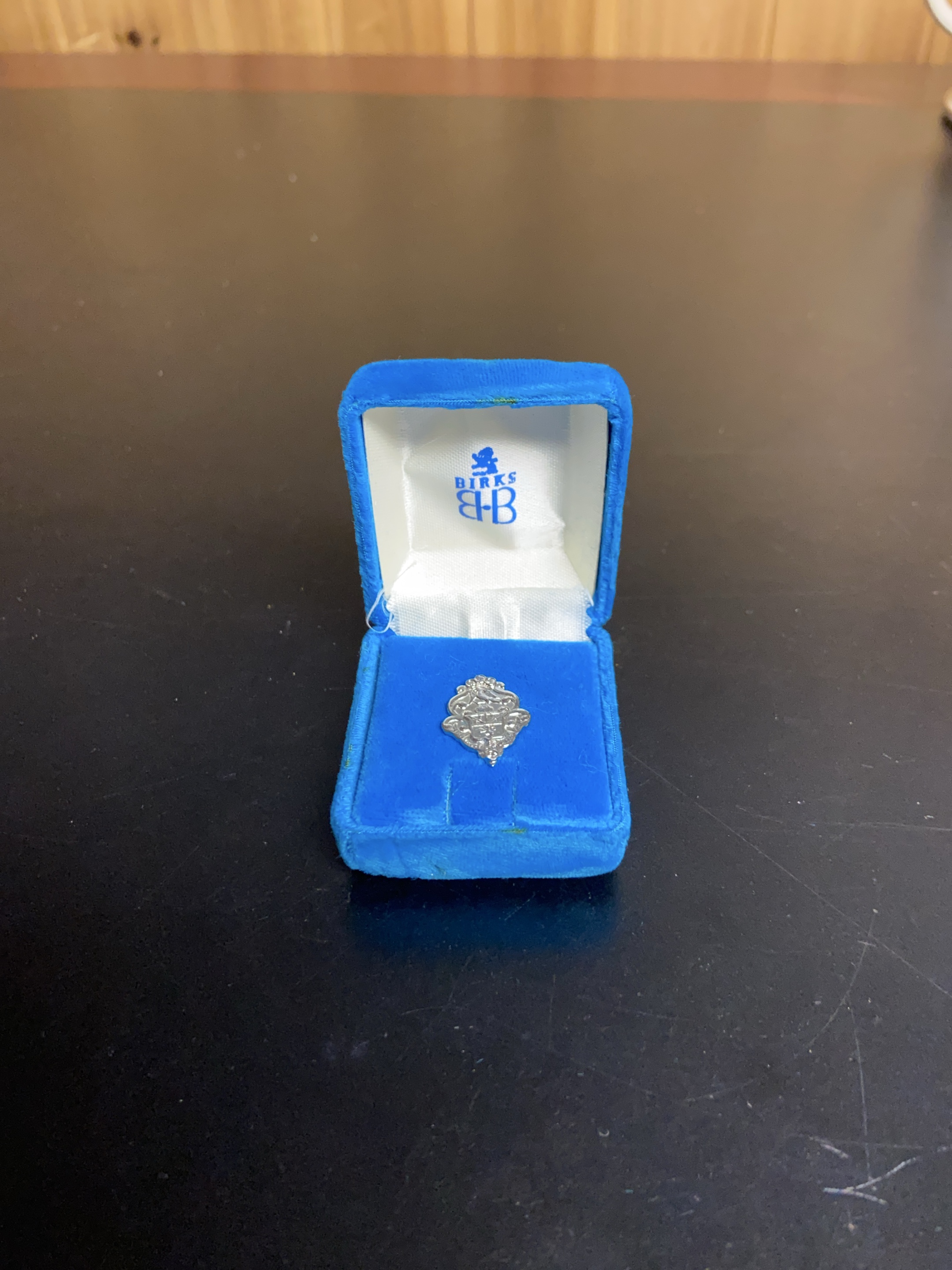 Birks Sterling Silver Lapel Pin thumbnail
