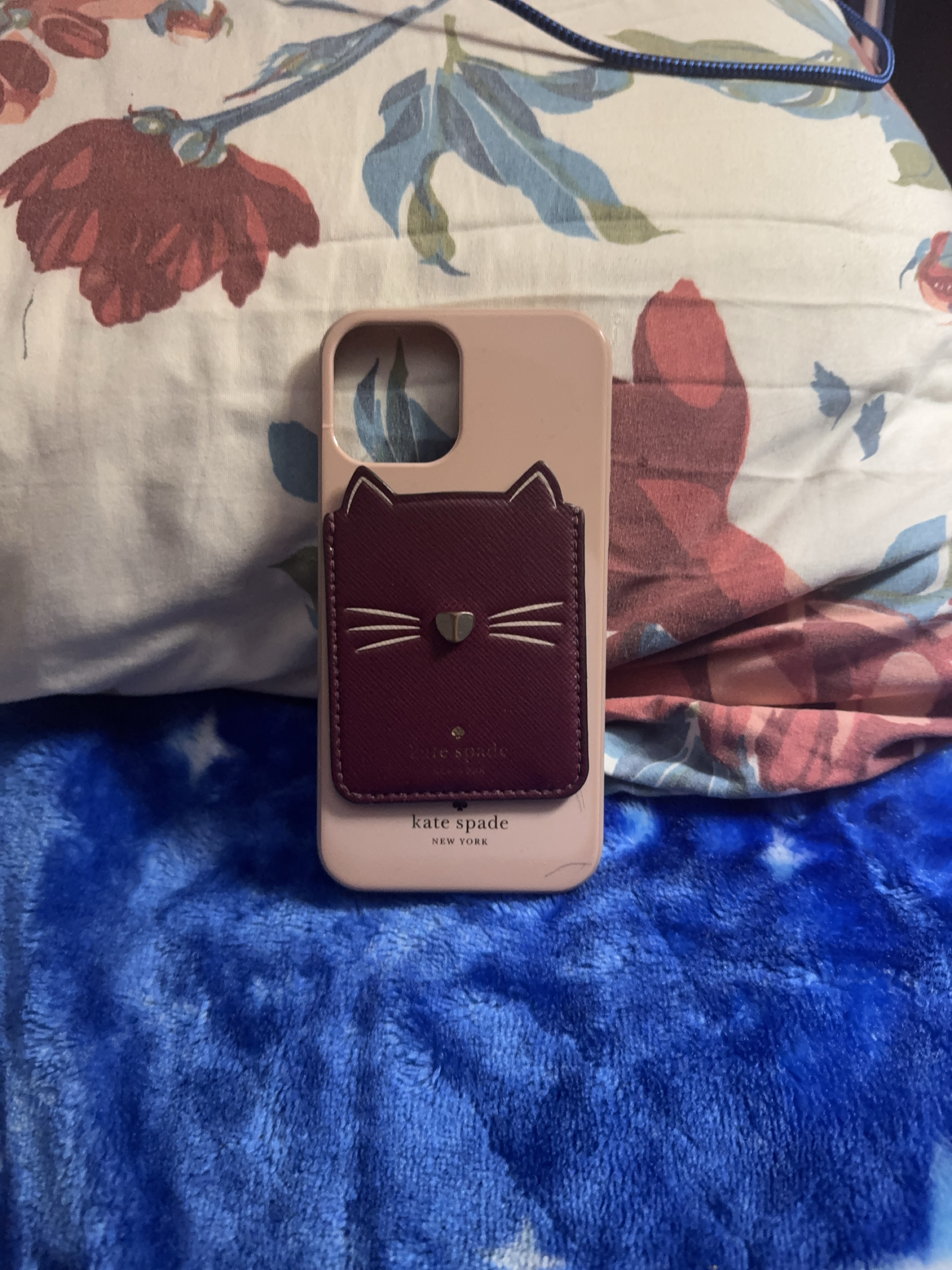 Kate Spade iPhone Case with Cat Pocket