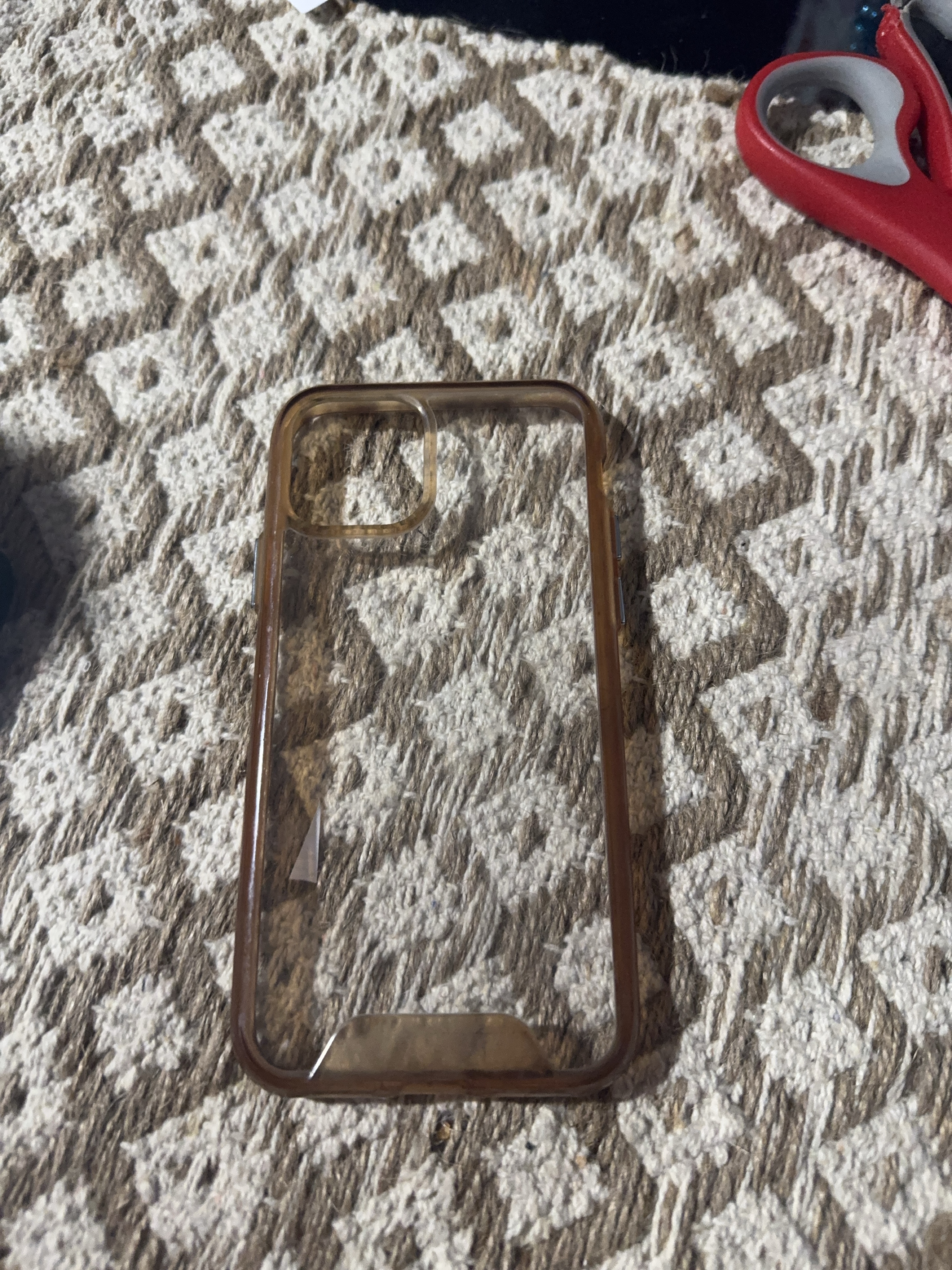 iPhone Clear Brown