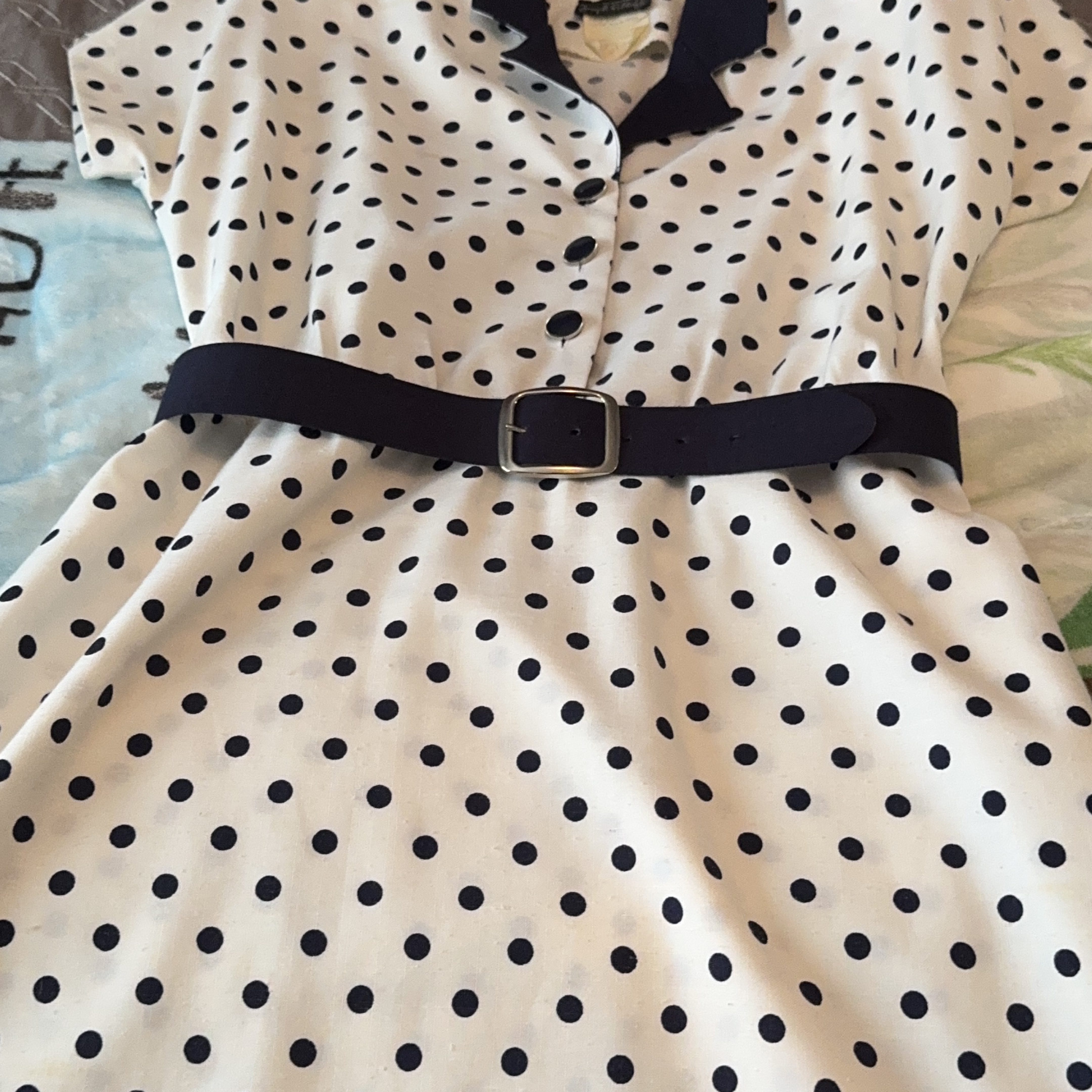 Vintage Joseph Ribkoff Polka Dot Dress thumbnail