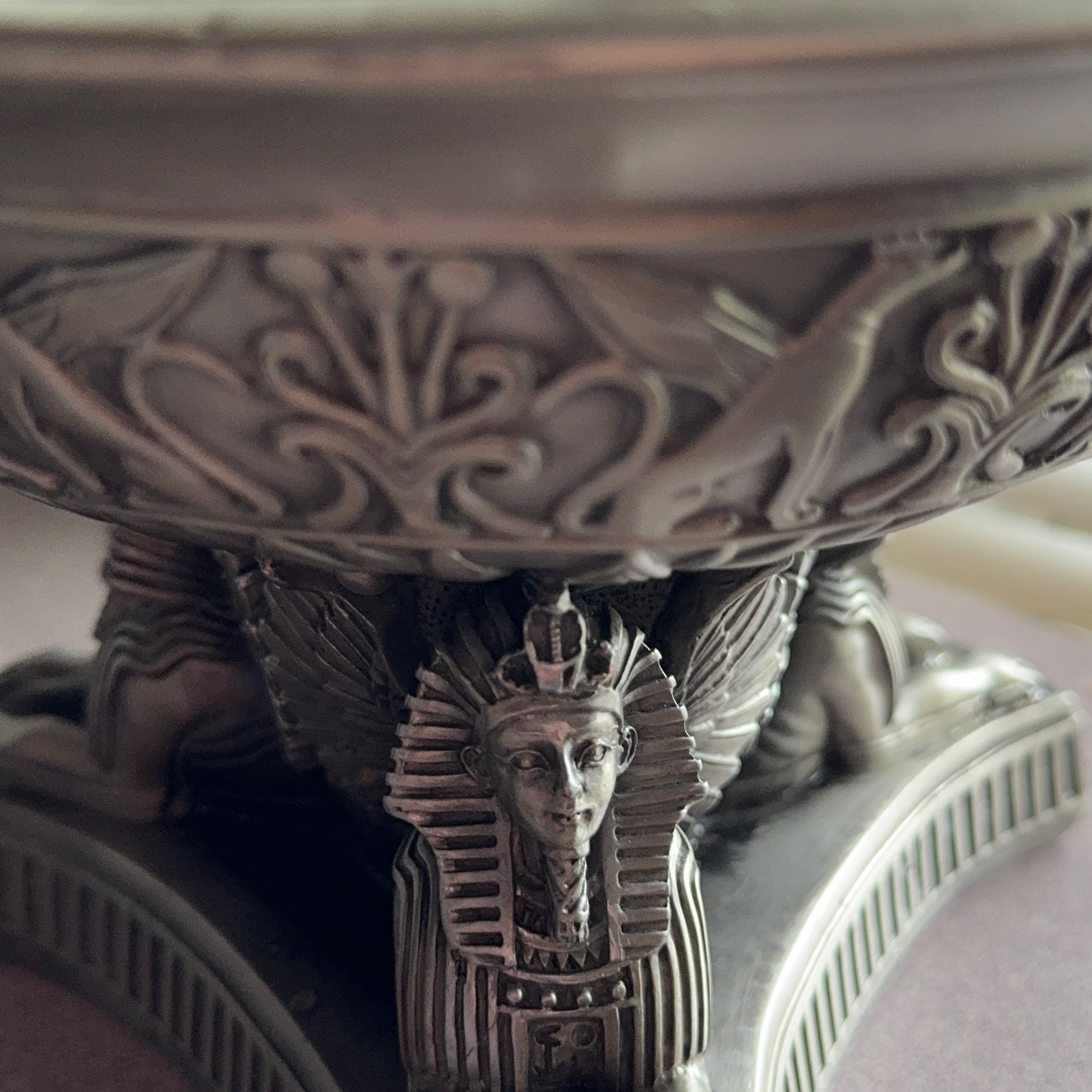 Egyptian Style Pedestal Bowl thumbnail