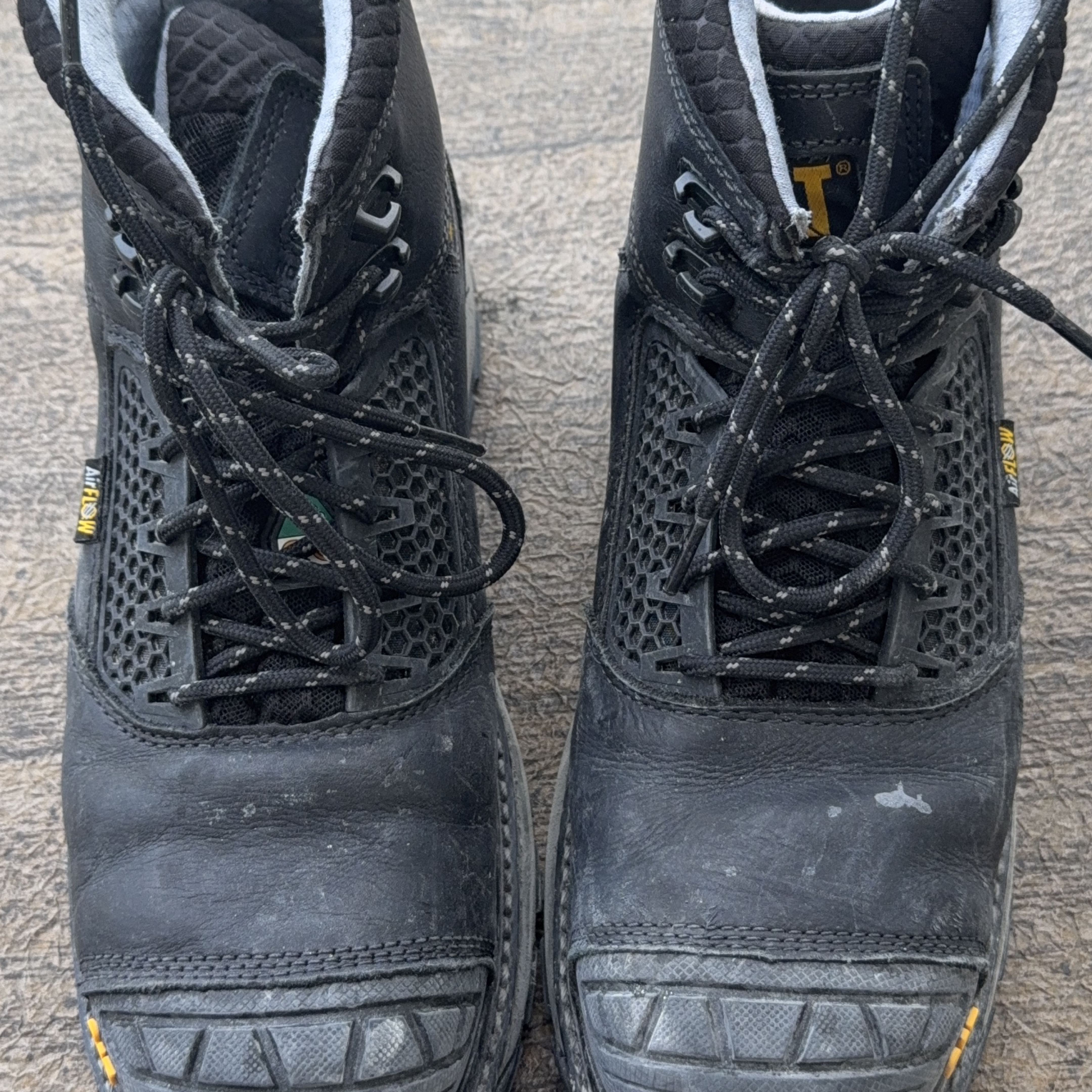 Caterpillar Men's Black Work Boots thumbnail
