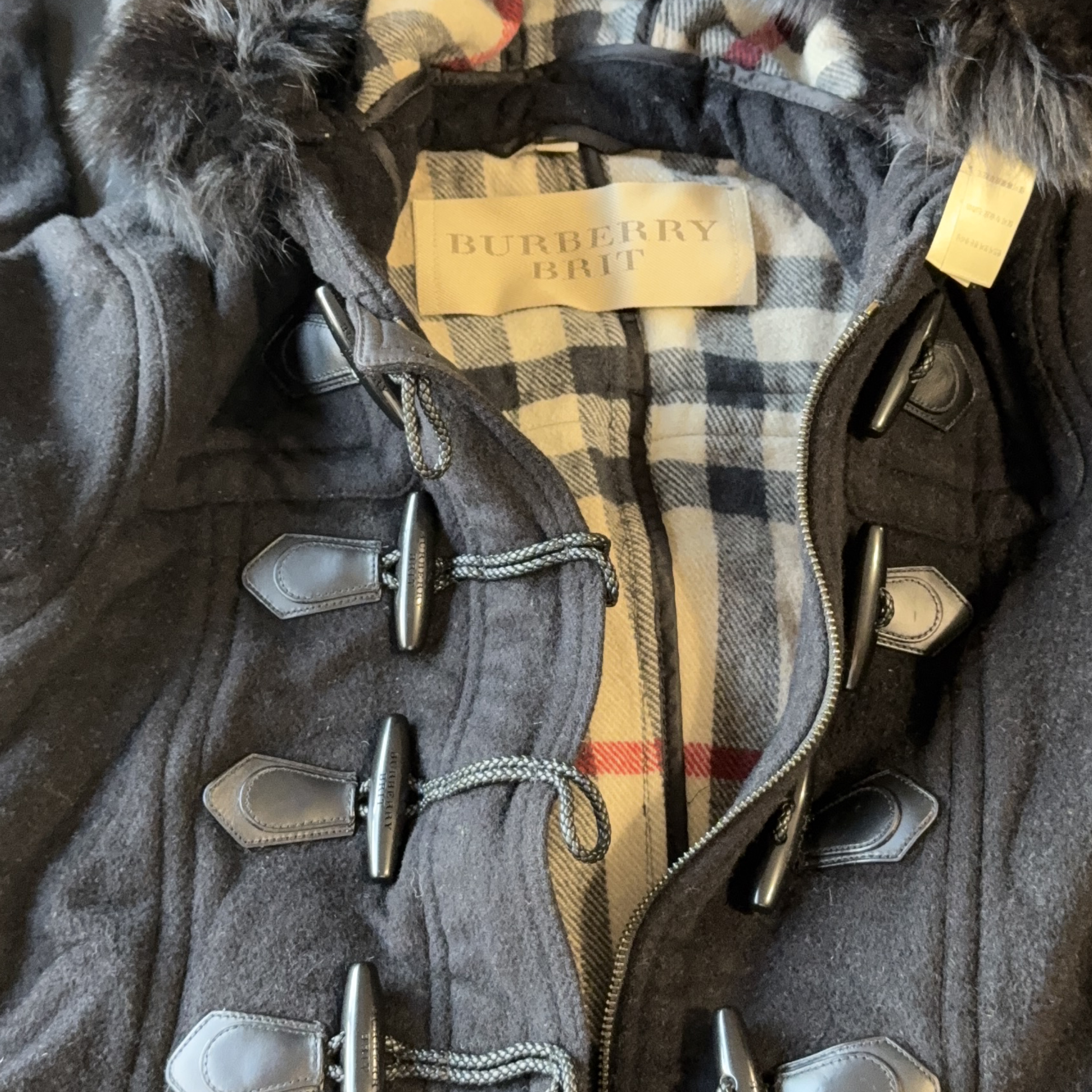 Burberry Brit Duffle Coat thumbnail