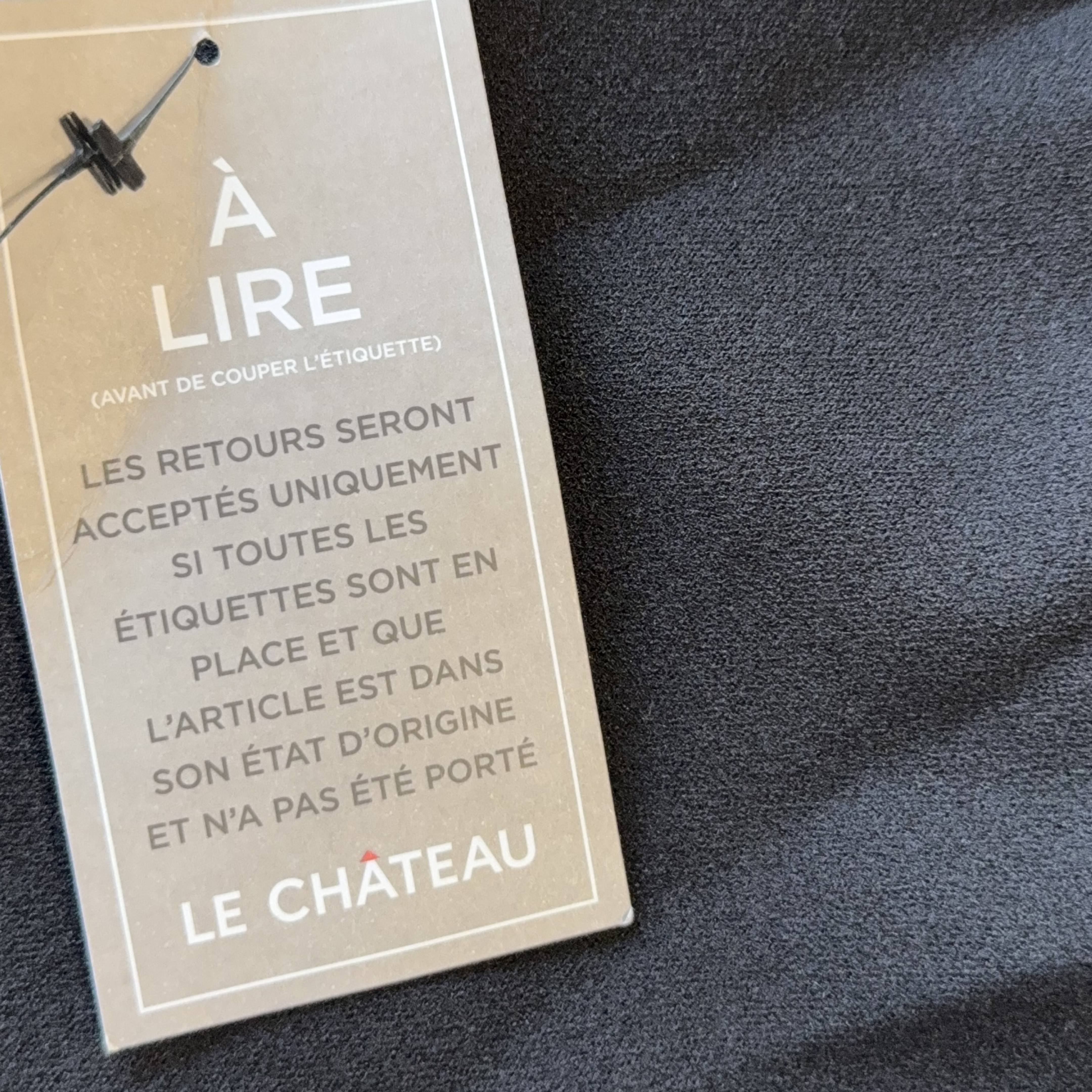 Le Chateau Black Knit Top thumbnail