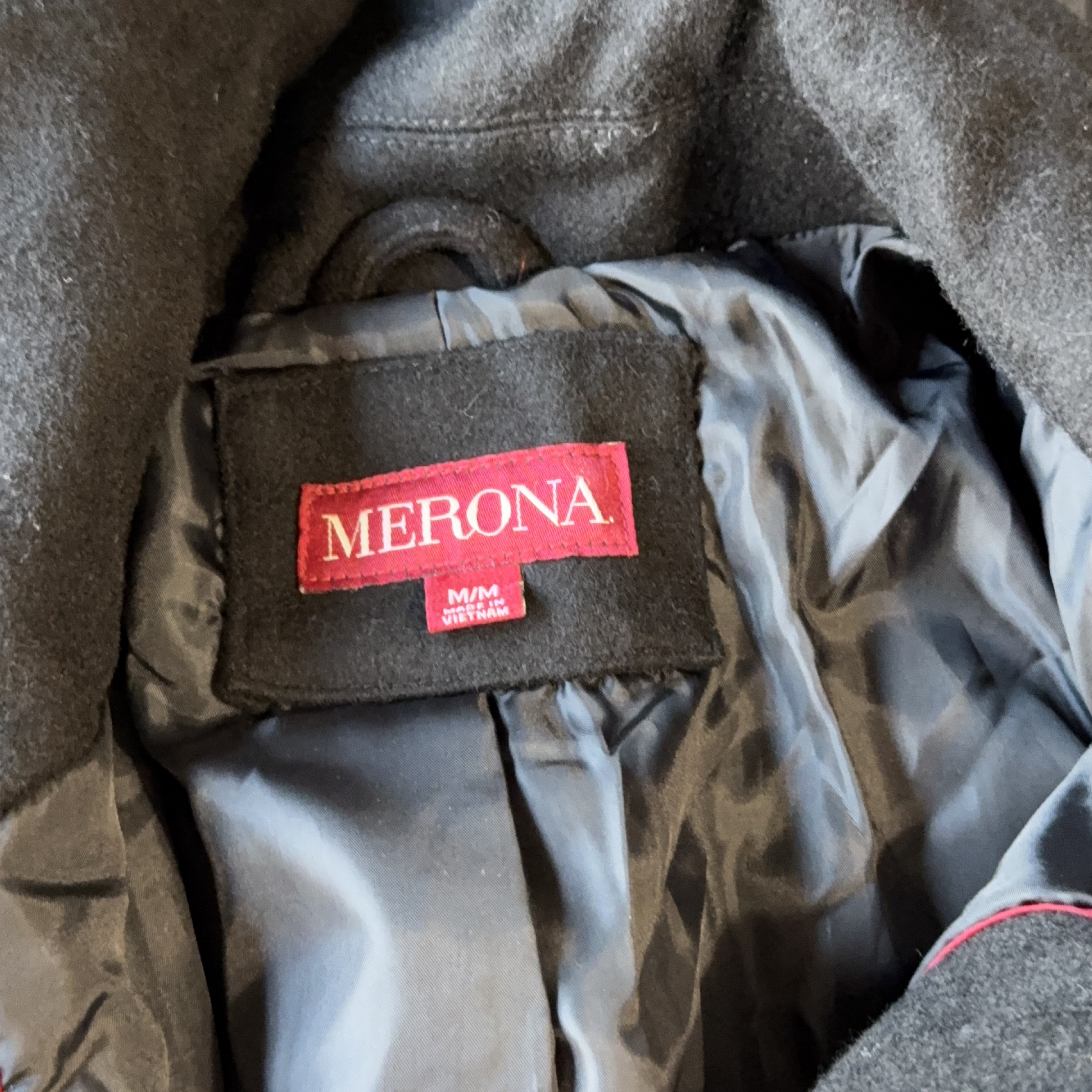 Merona Black Peacoat thumbnail
