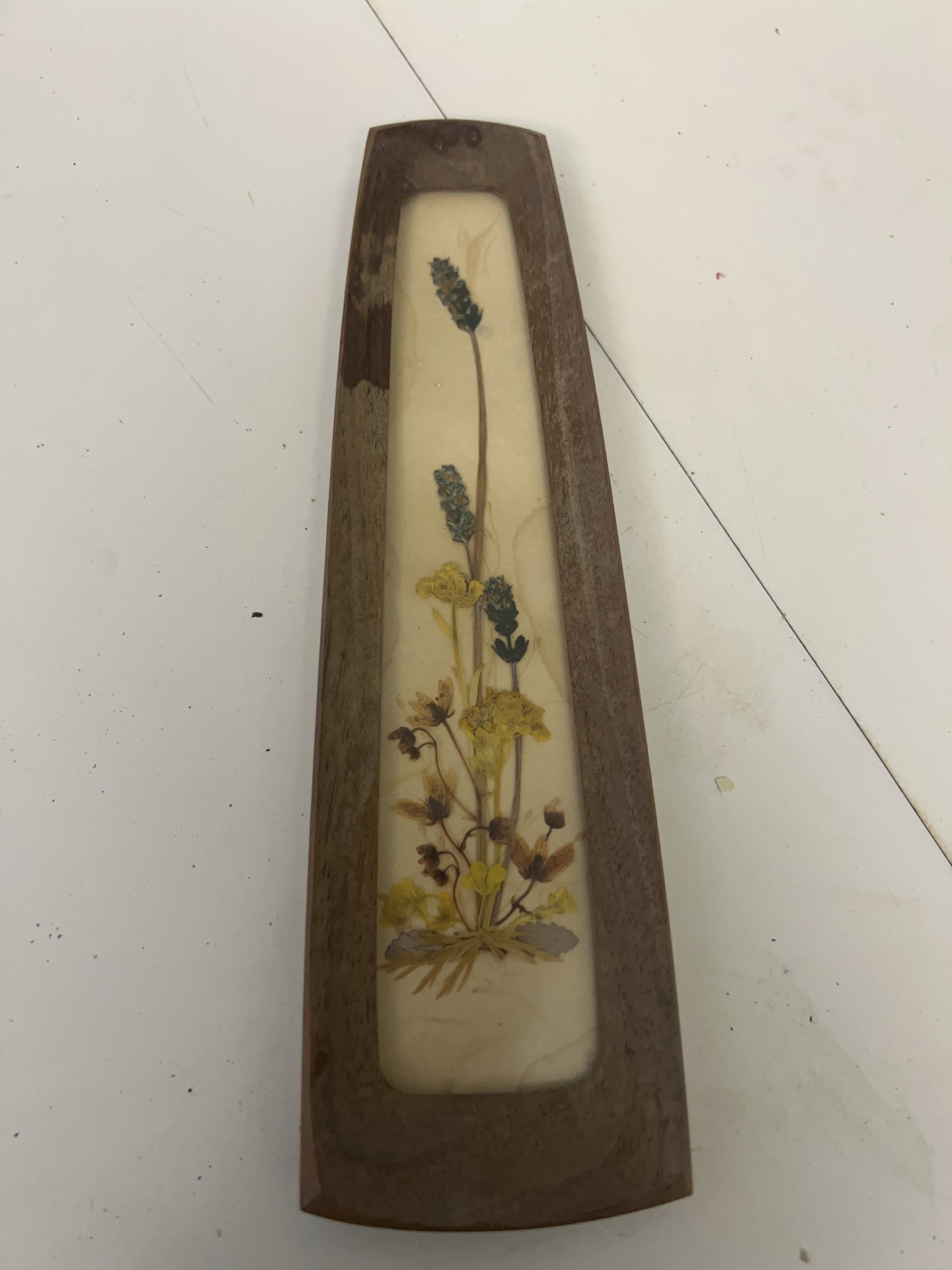 Vintage Reichlin Pressed Flower Artwork thumbnail