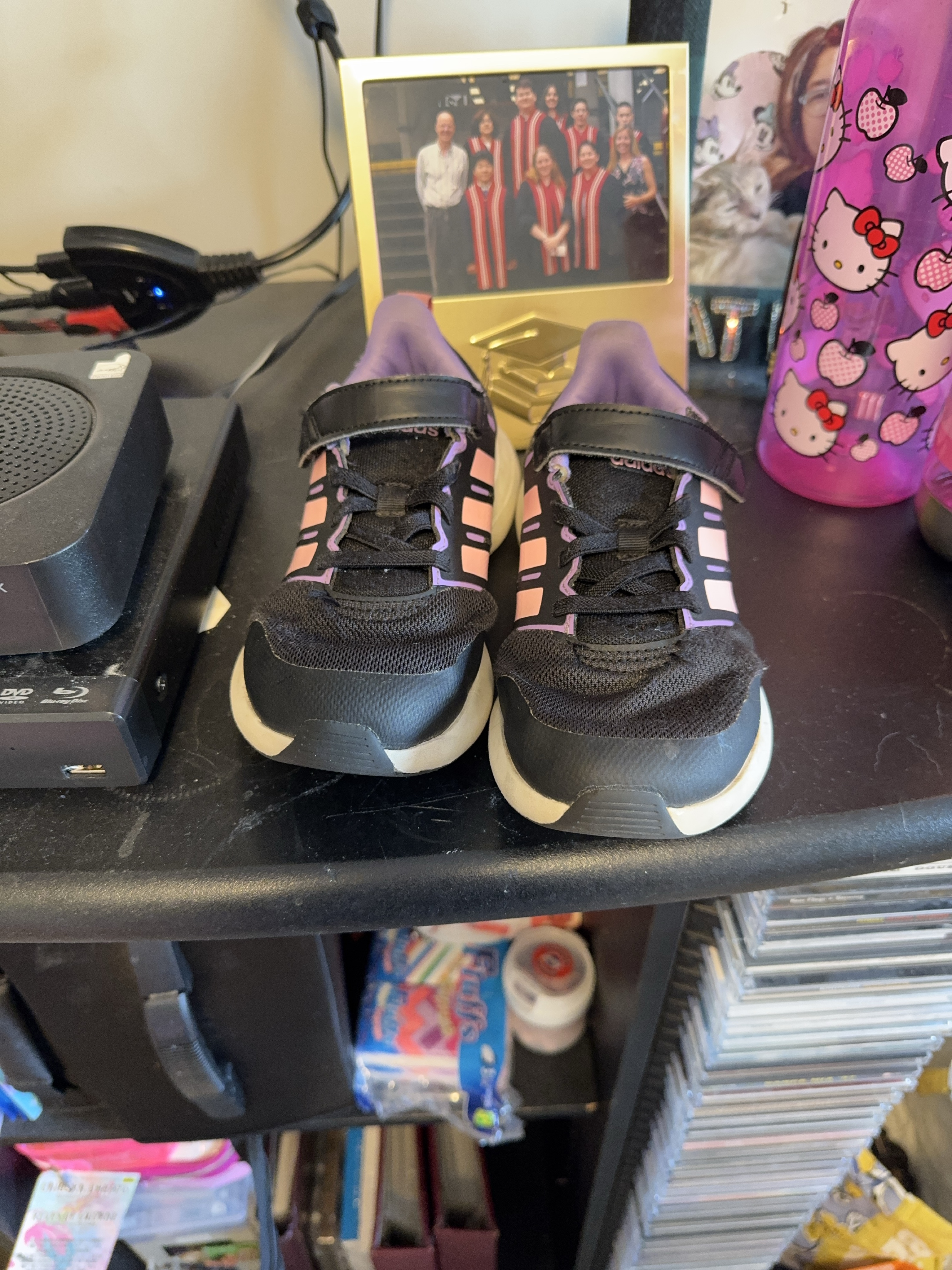 Adidas Girl’s Running Shoes Size 13K thumbnail