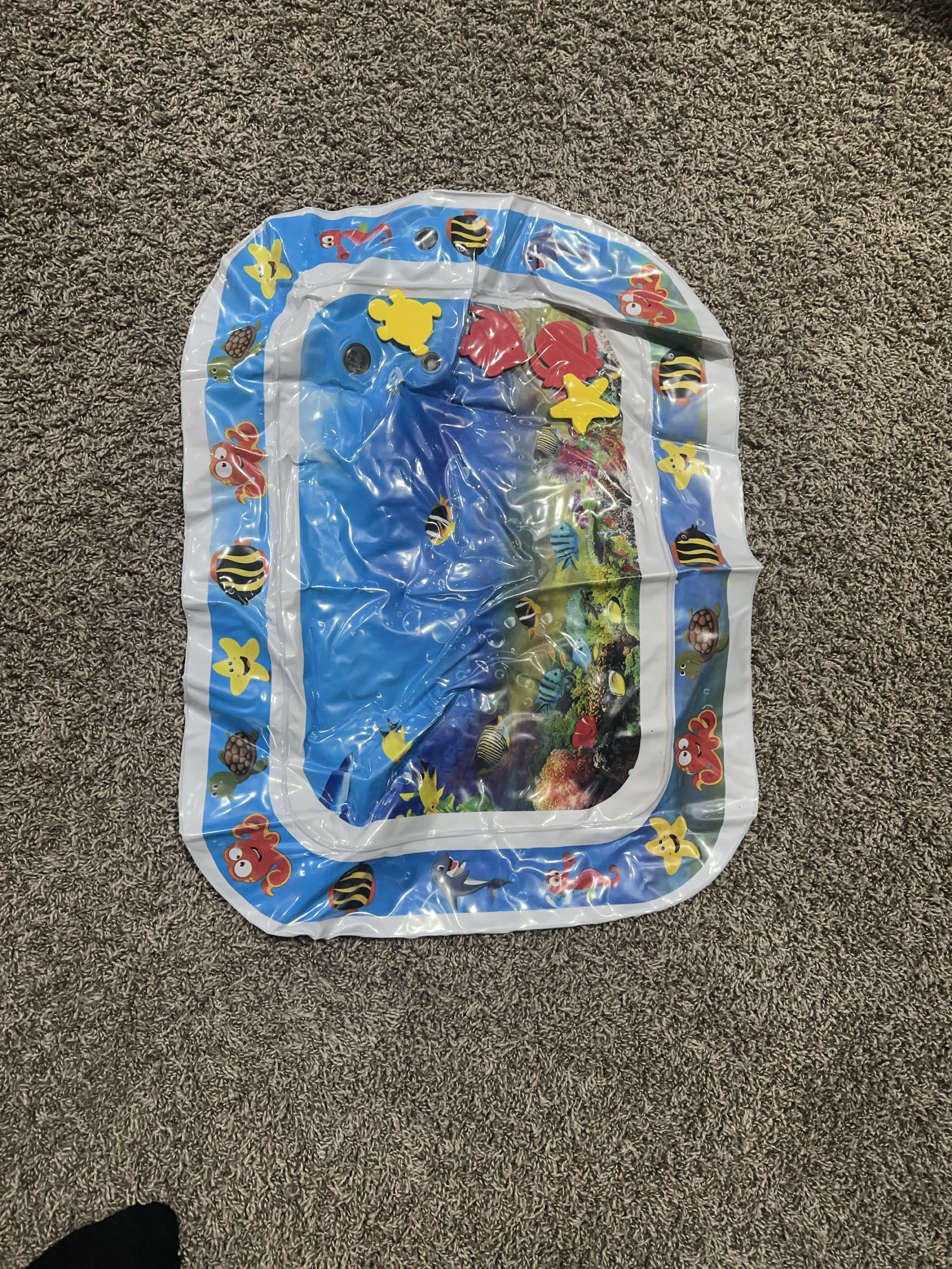 Inflatable Water Play Mat - Ocean Theme thumbnail