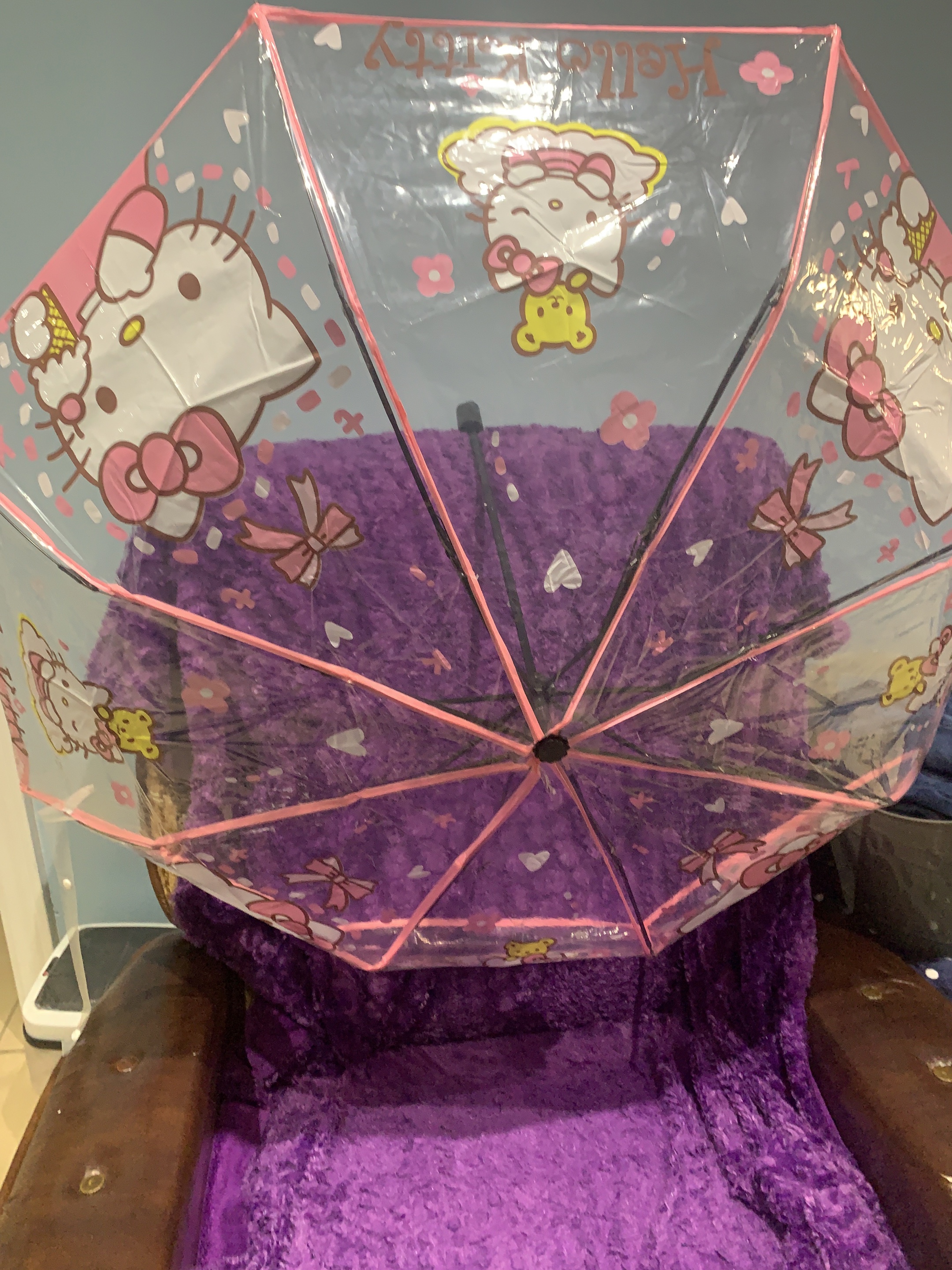 Hello Kitty Clear Bubble Umbrella thumbnail