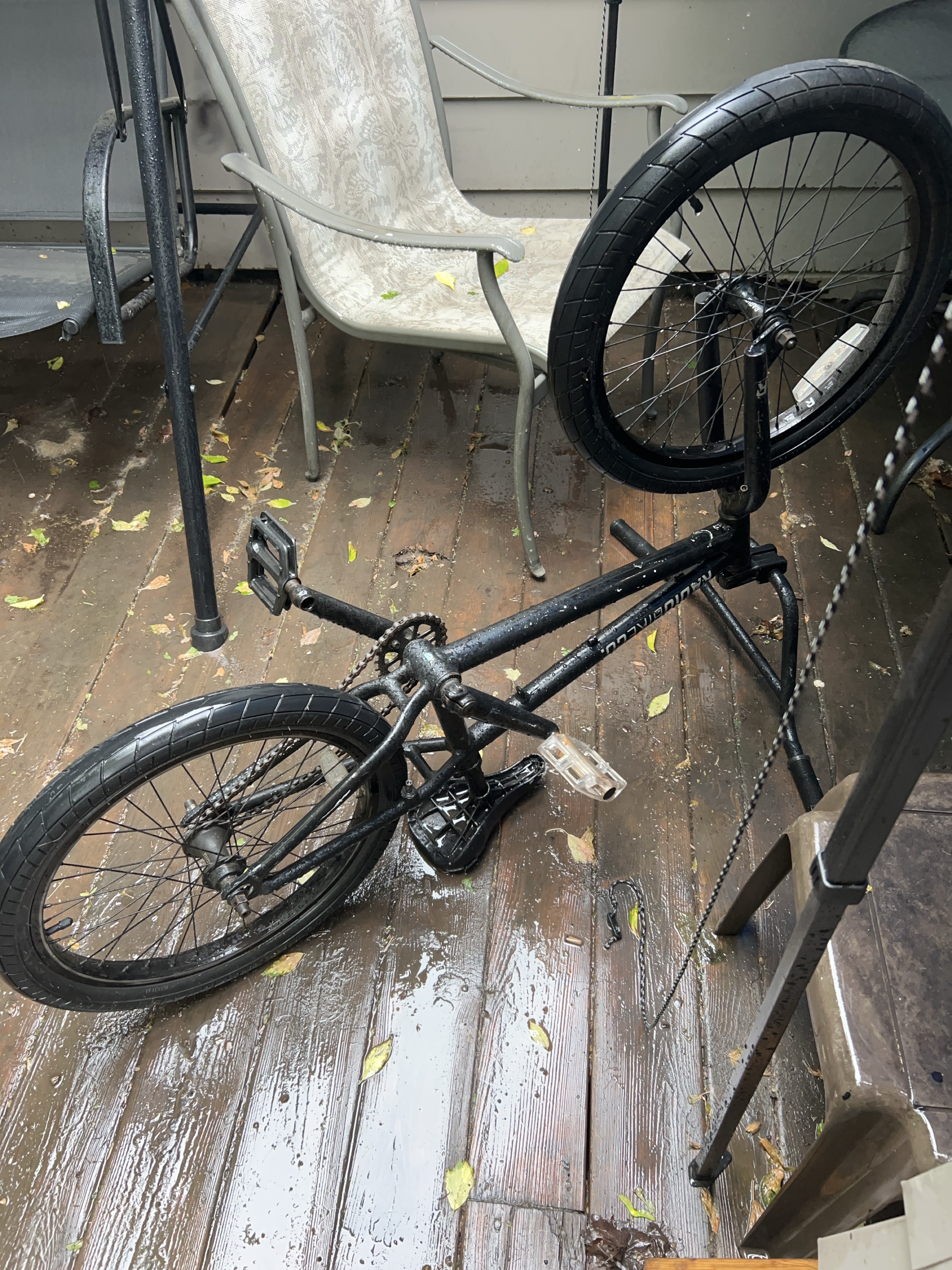 Used black BMX bike thumbnail