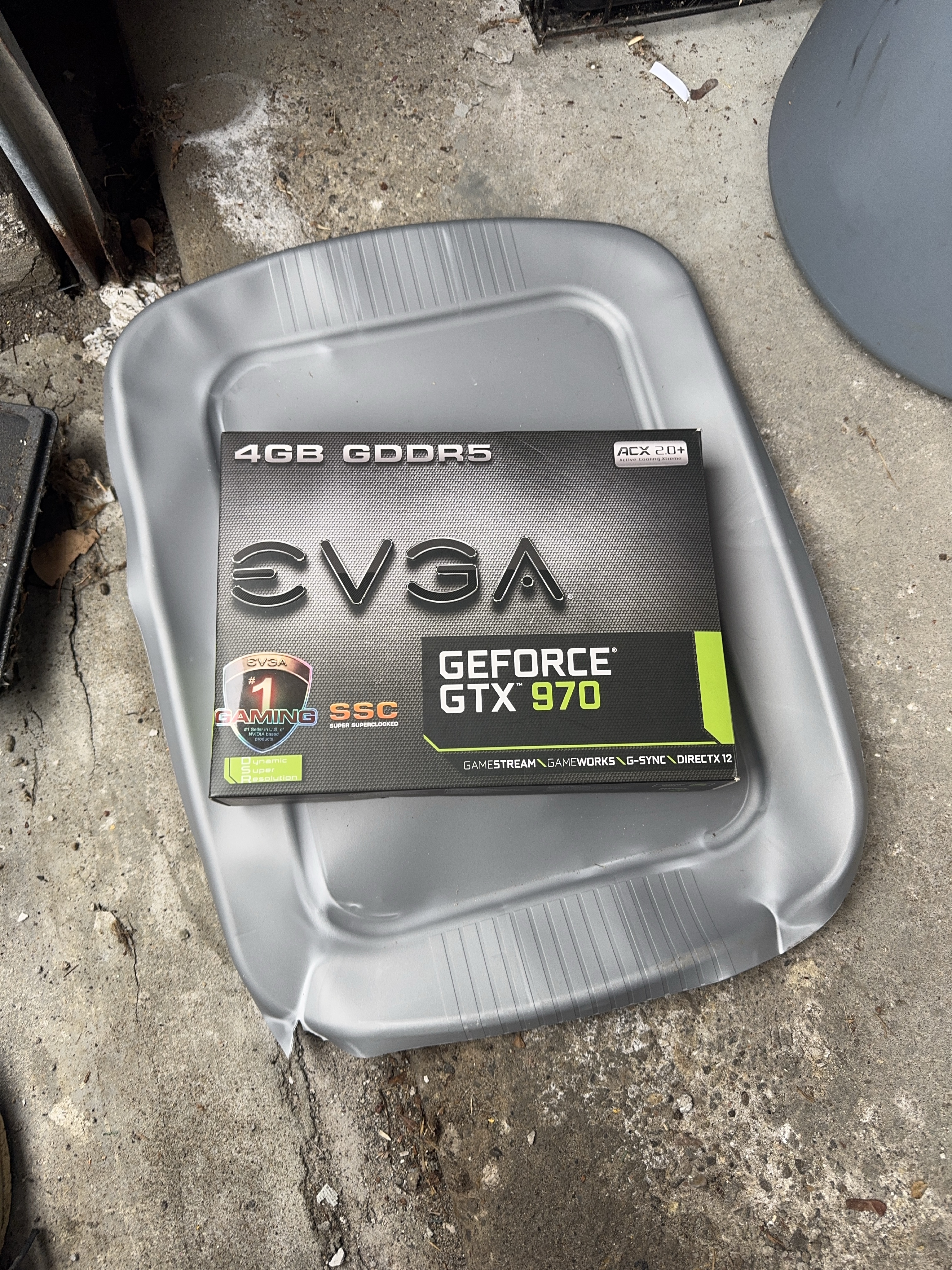 EVGA GeForce GTX 970 4GB GDDR5 Graphics Card thumbnail
