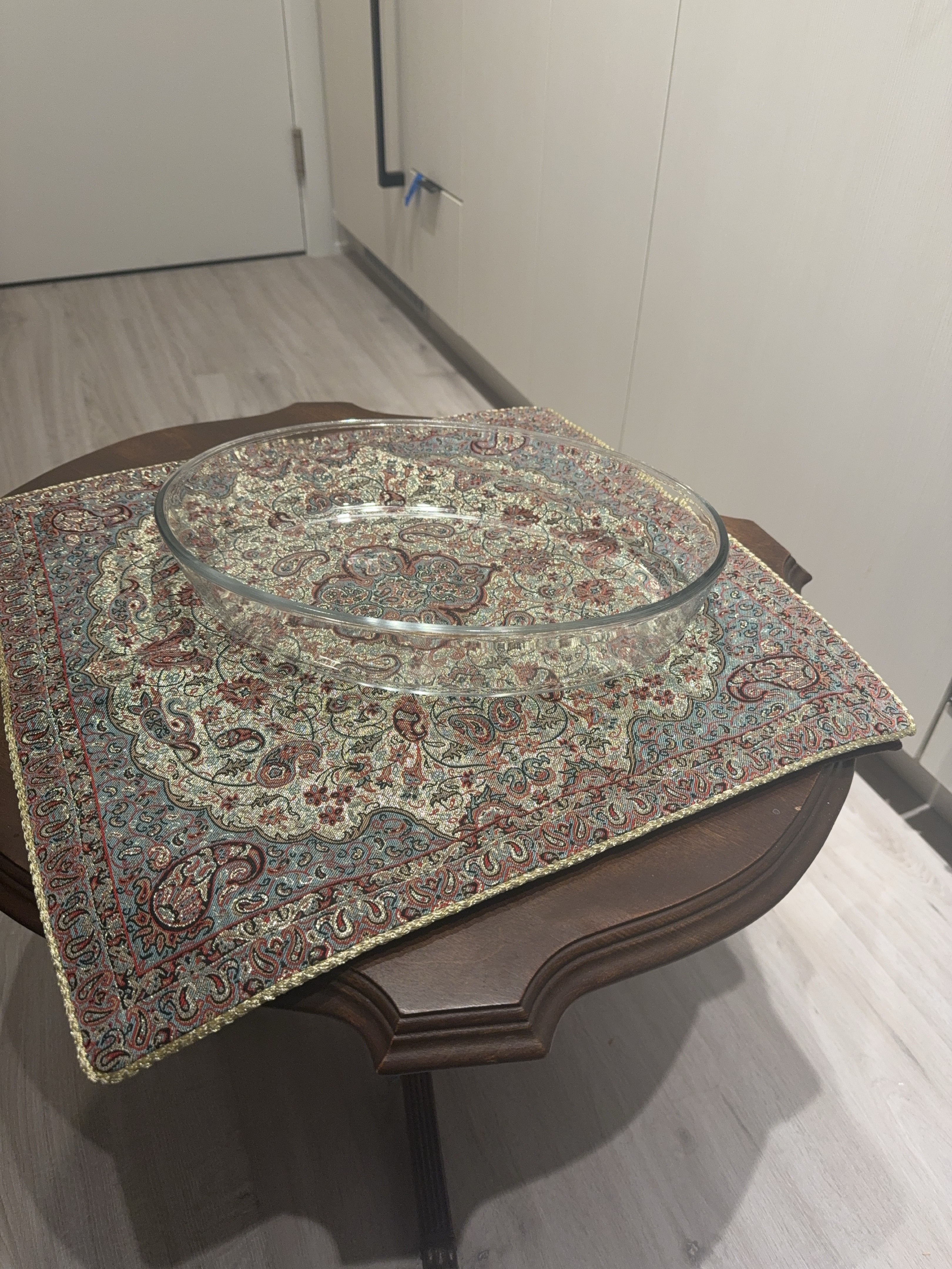 Glass Oval Serving Dish