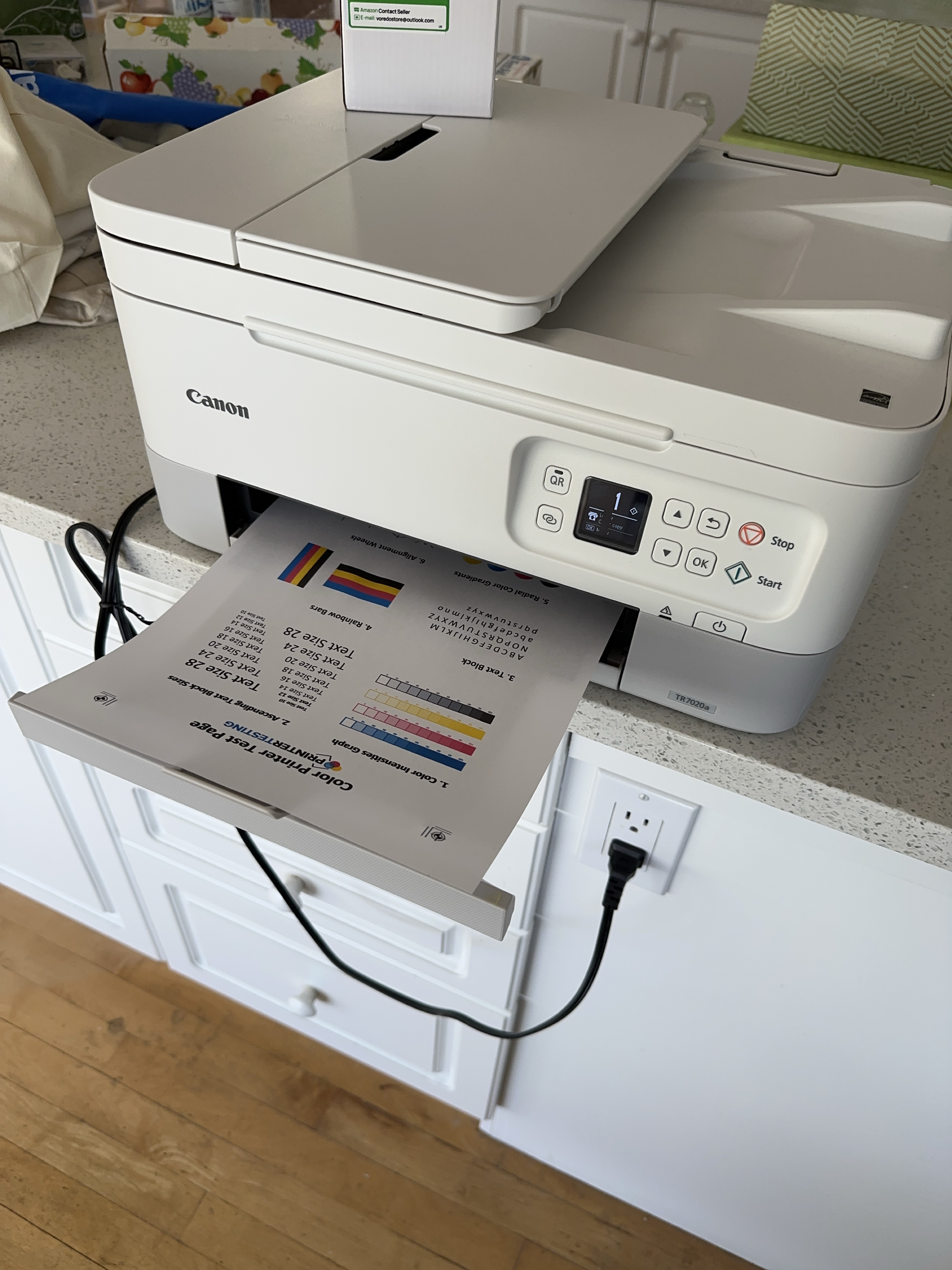 Canon PIXMA TR7020a Wireless All-in-One Inkjet Printer