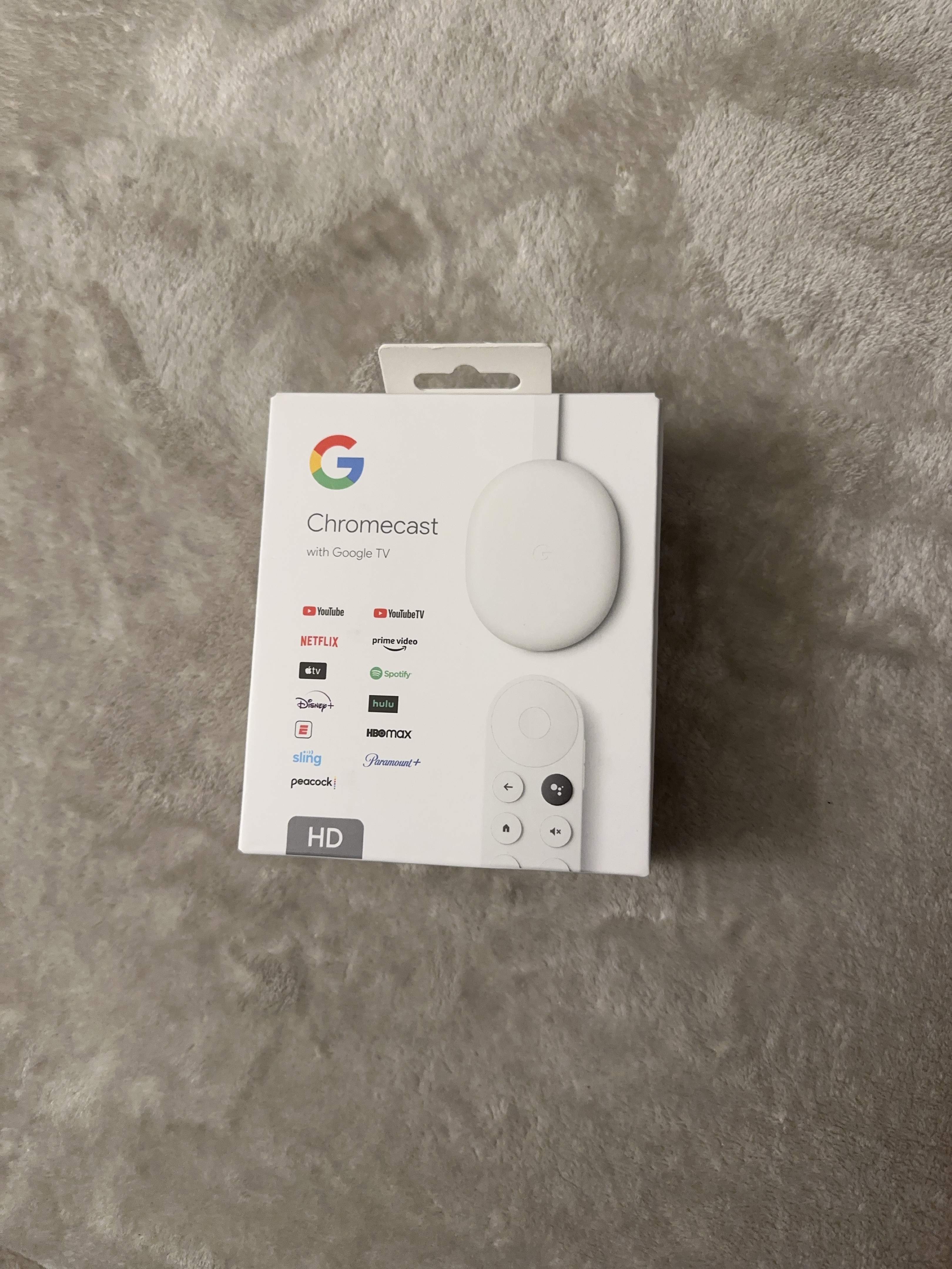 Chromecast with Google TV (HD) - Like New in Box thumbnail