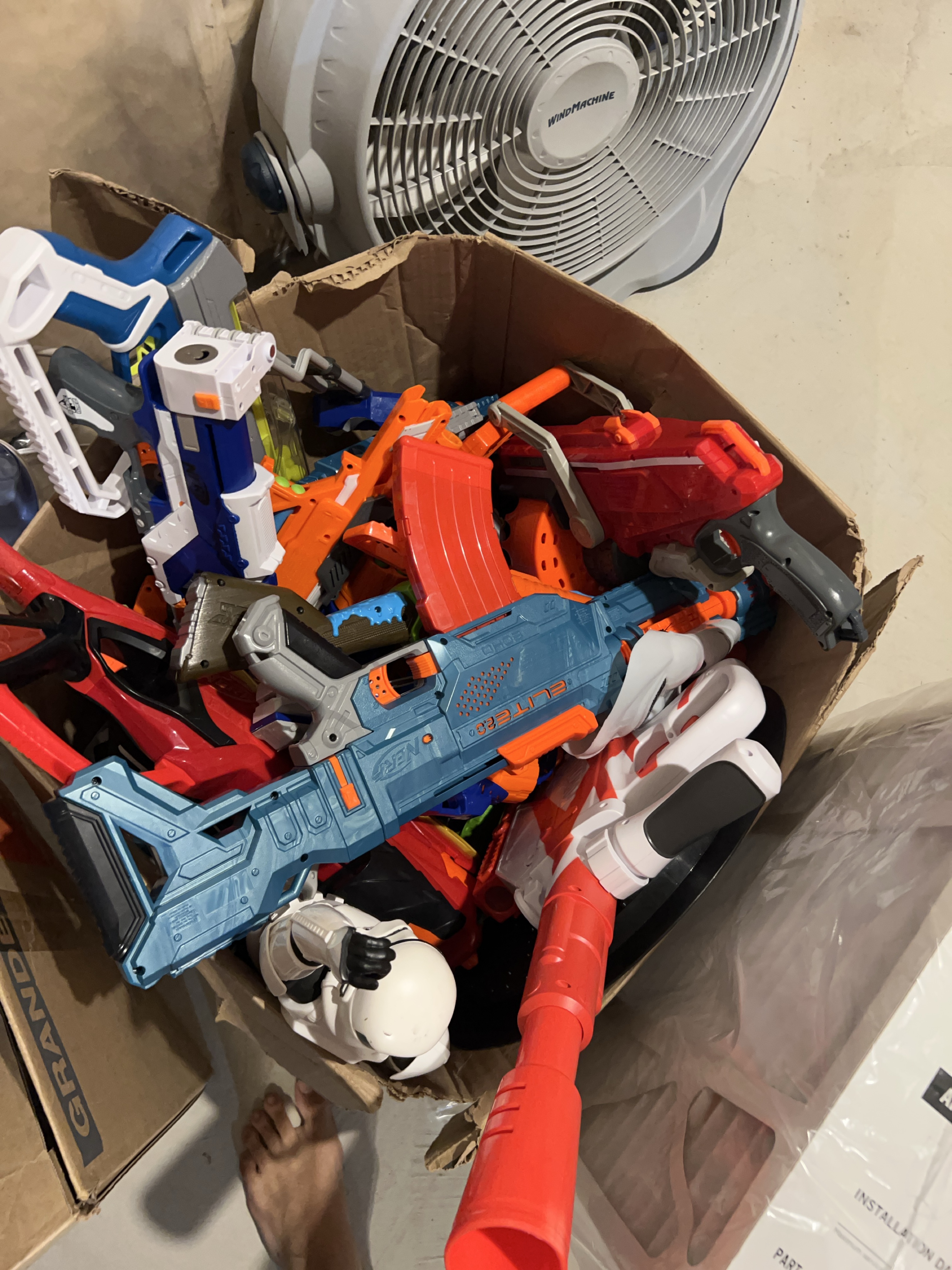 Nerf Gun Lot - Bulk Blaster Toys