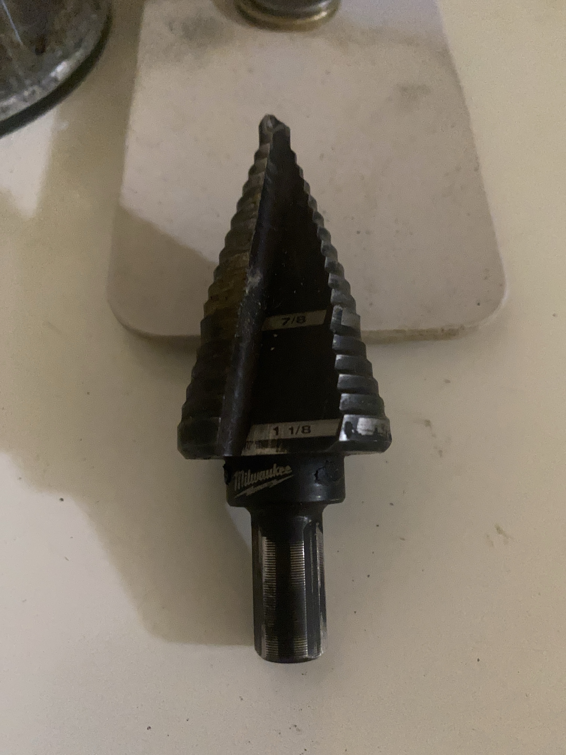 Milwaukee 7/8" - 1 1/8" Step Drill Bit