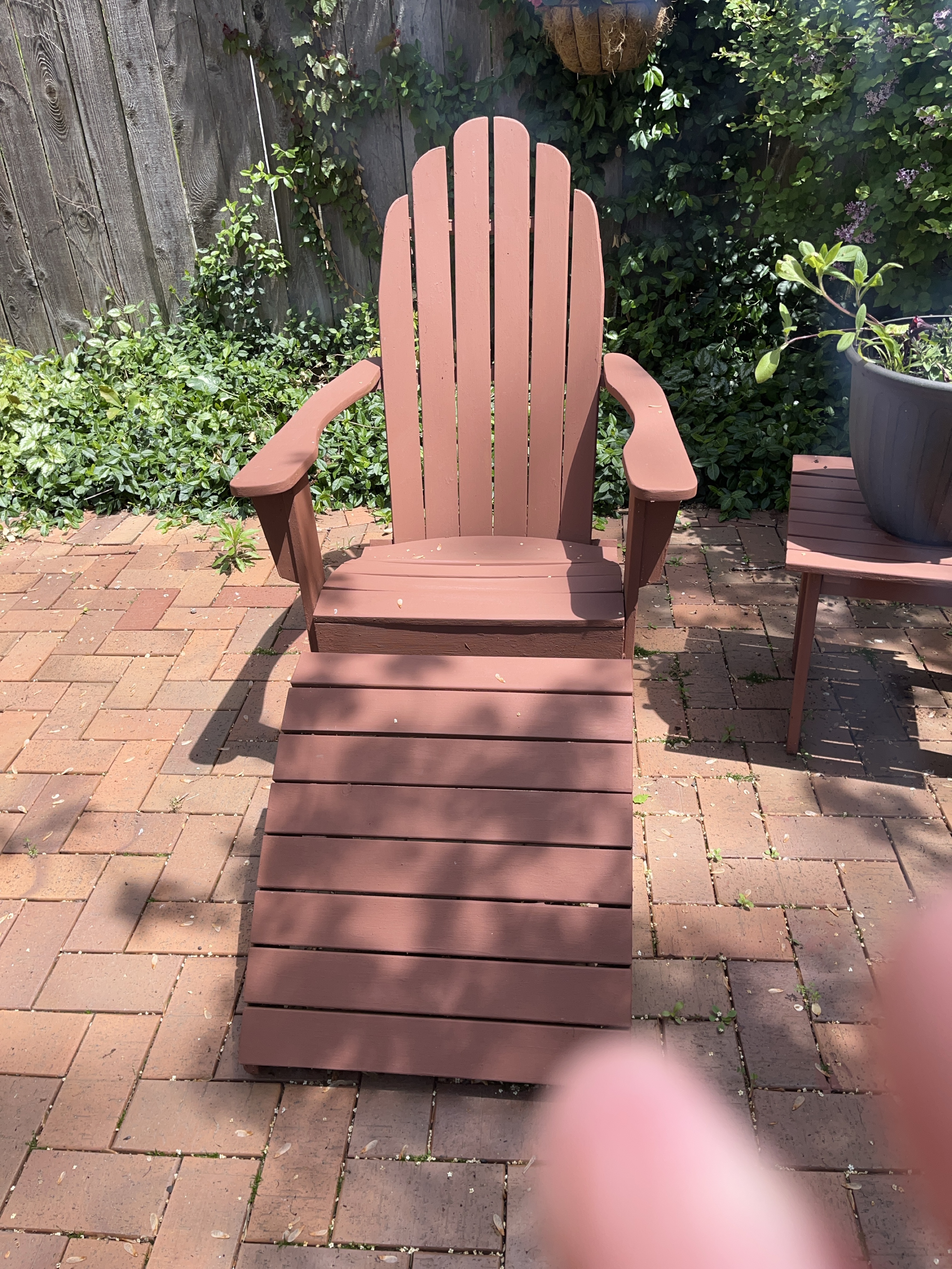 Adirondack Chair with Footrest thumbnail