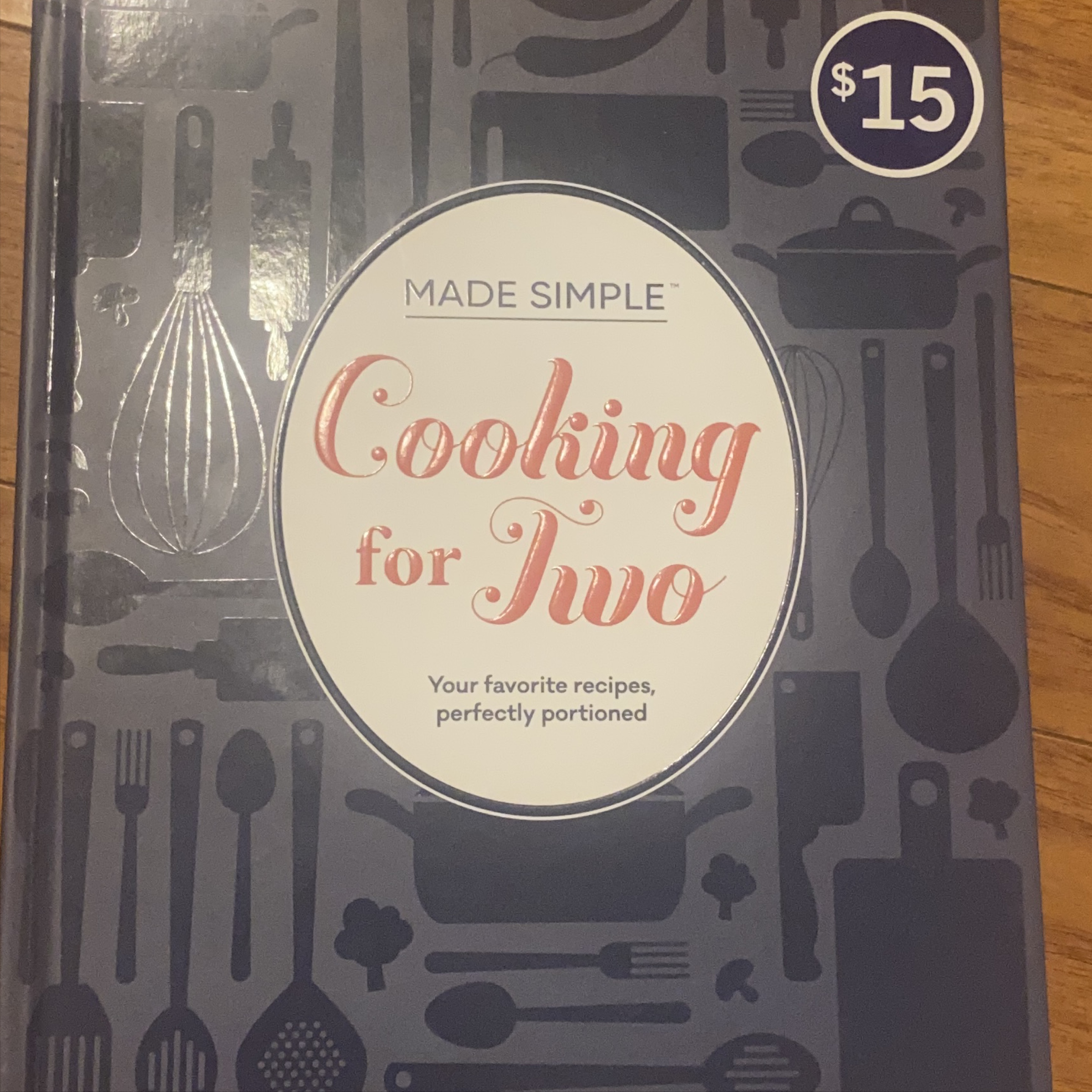 Cooking for Two Cookbook - Made Simple #freecycle thumbnail