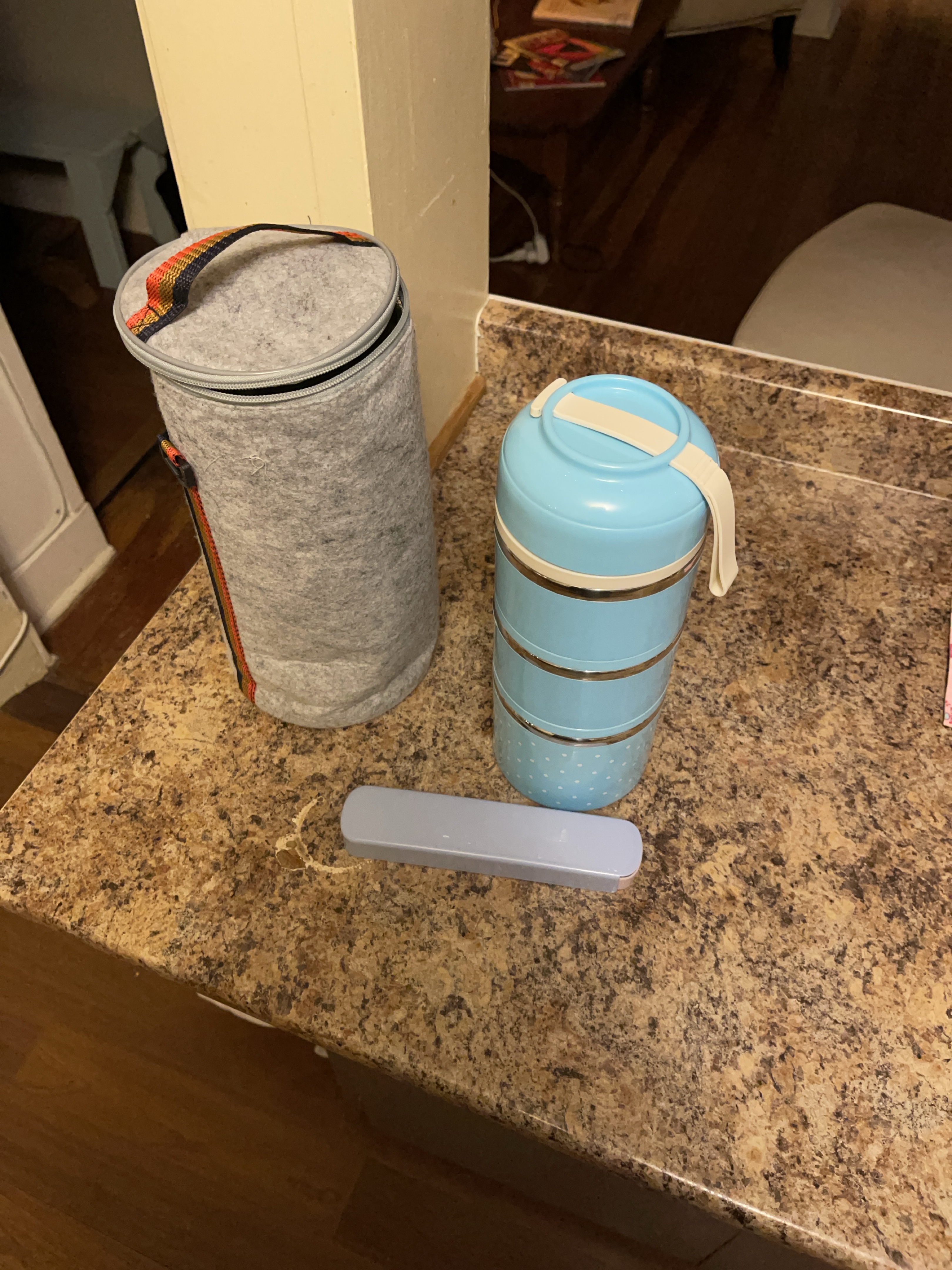 Picnic Lunch Container w Snack Containers with Carrying Case thumbnail