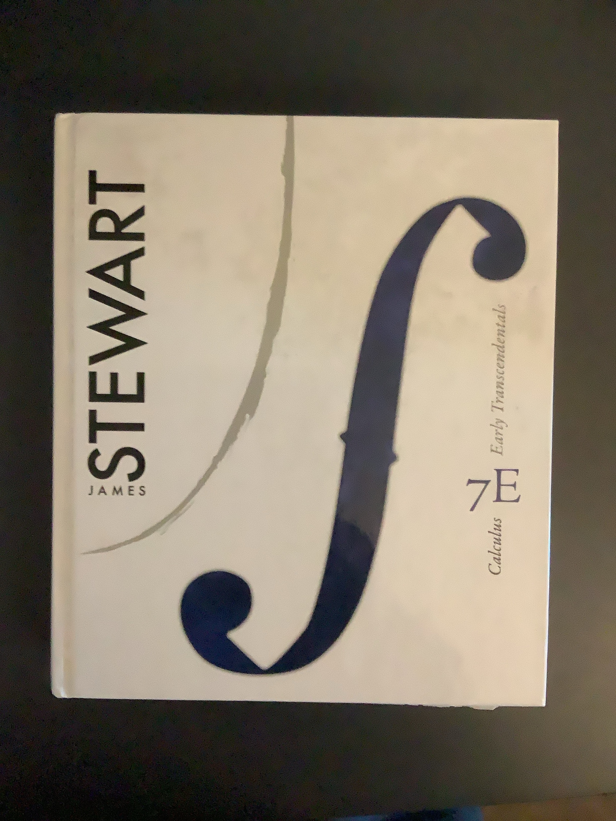 Calculus: Early Transcendentals textbook (Stewart, 7th edition) thumbnail