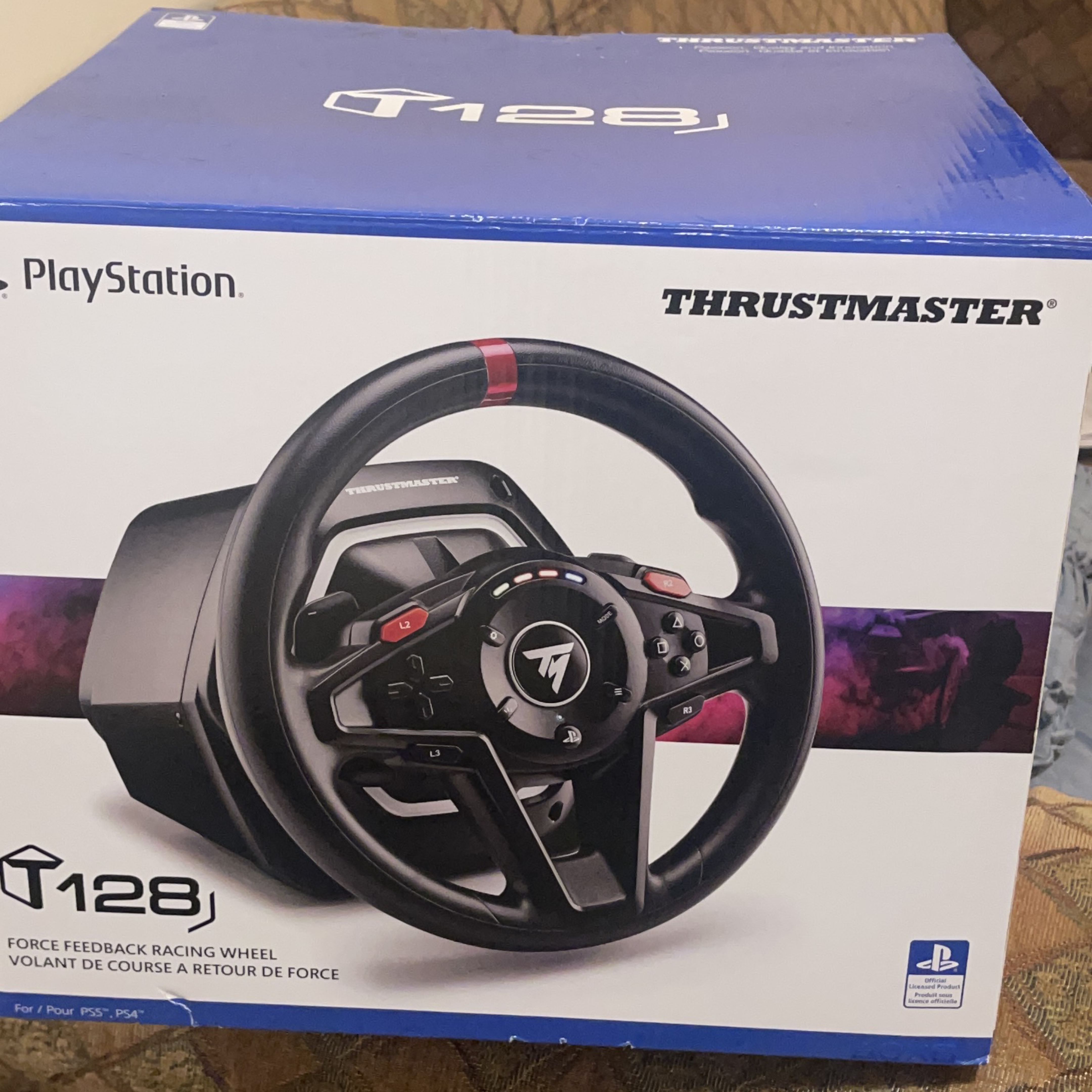 Thrustmaster T128 Racing Wheel for PS5 & PS4
