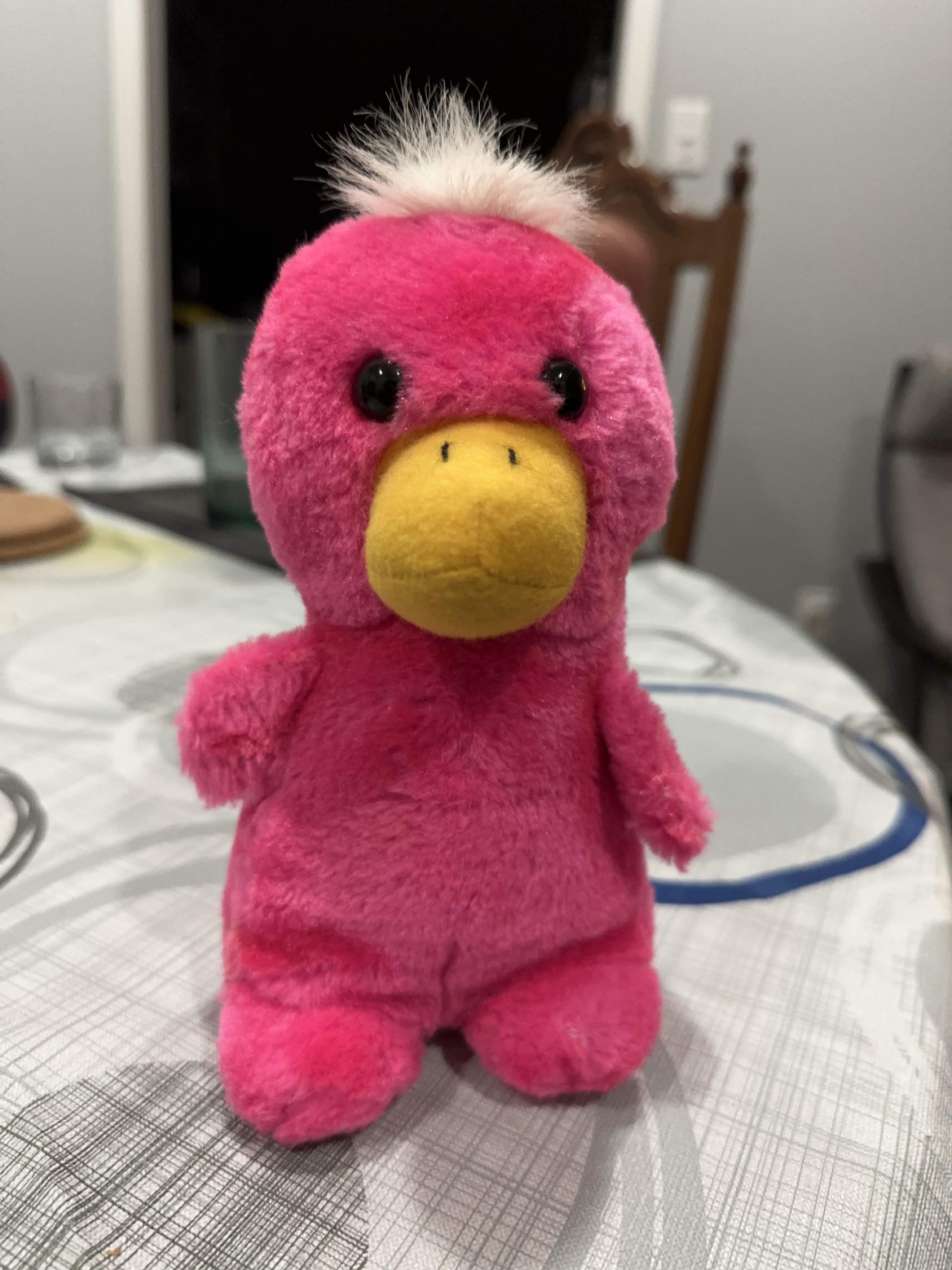 Pink Plush Platypus Toy thumbnail