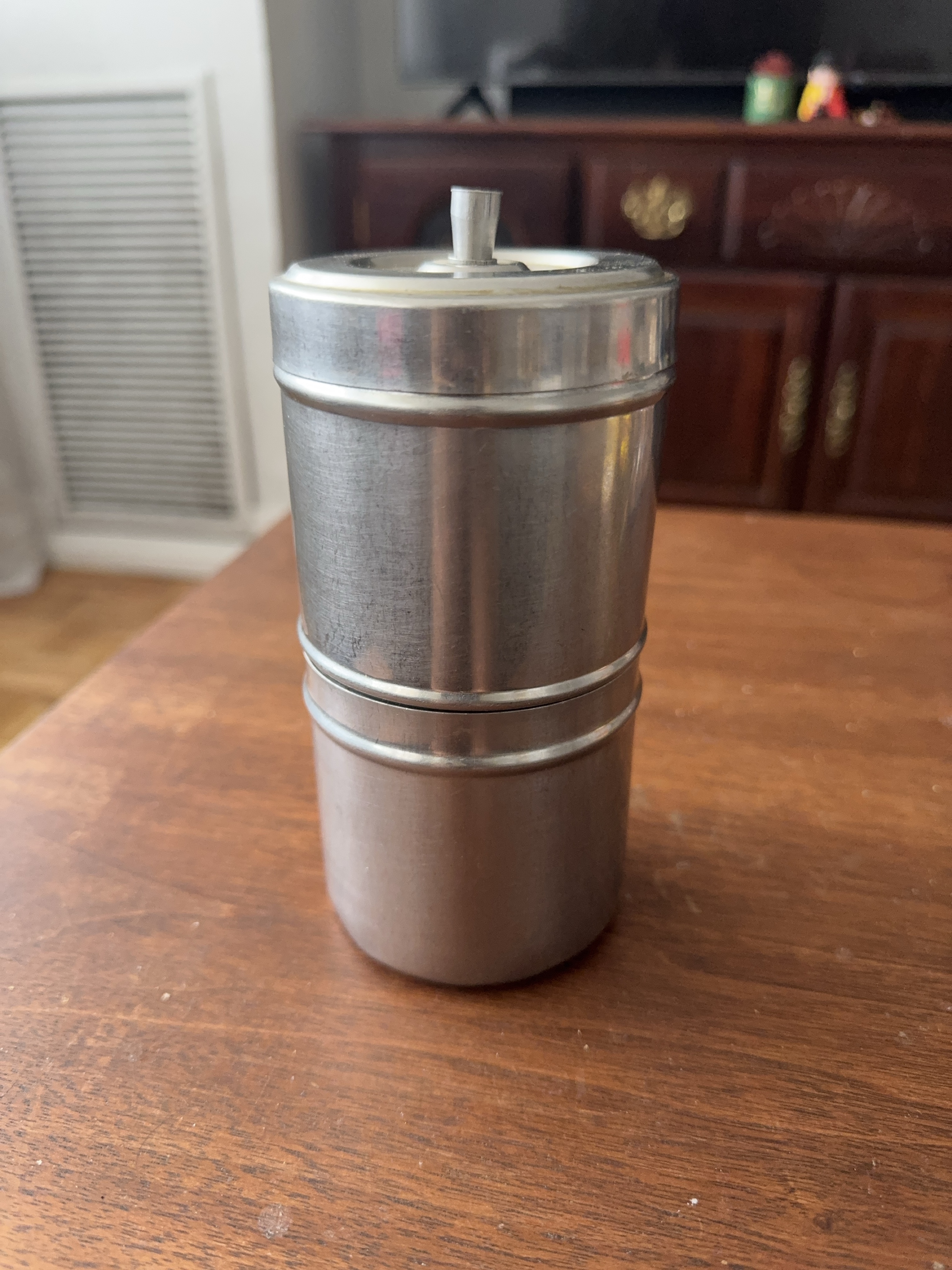Vintage Stainless Steel Coffee Filter thumbnail