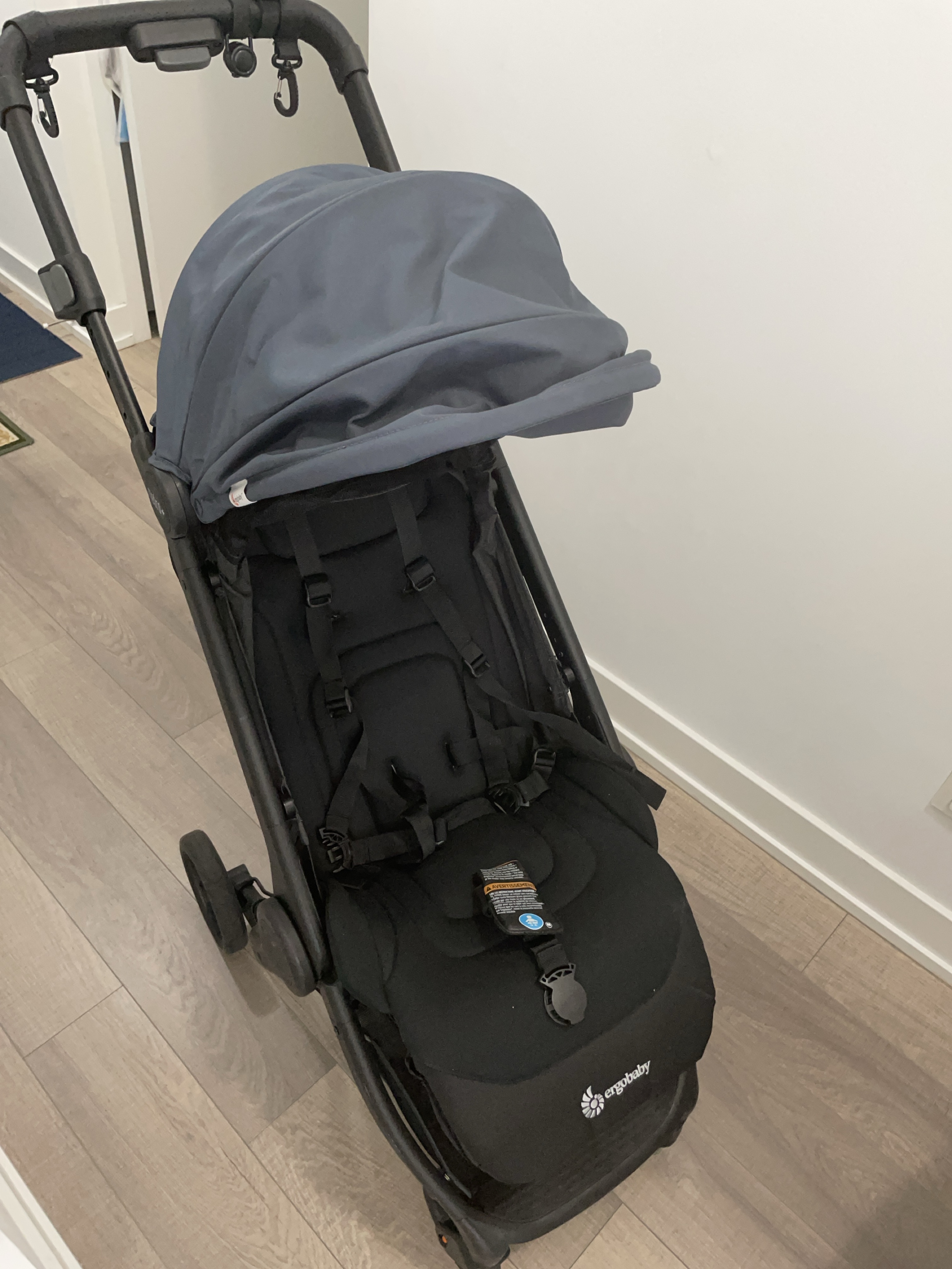 Ergobaby Metro+ Compact Stroller - Grey thumbnail