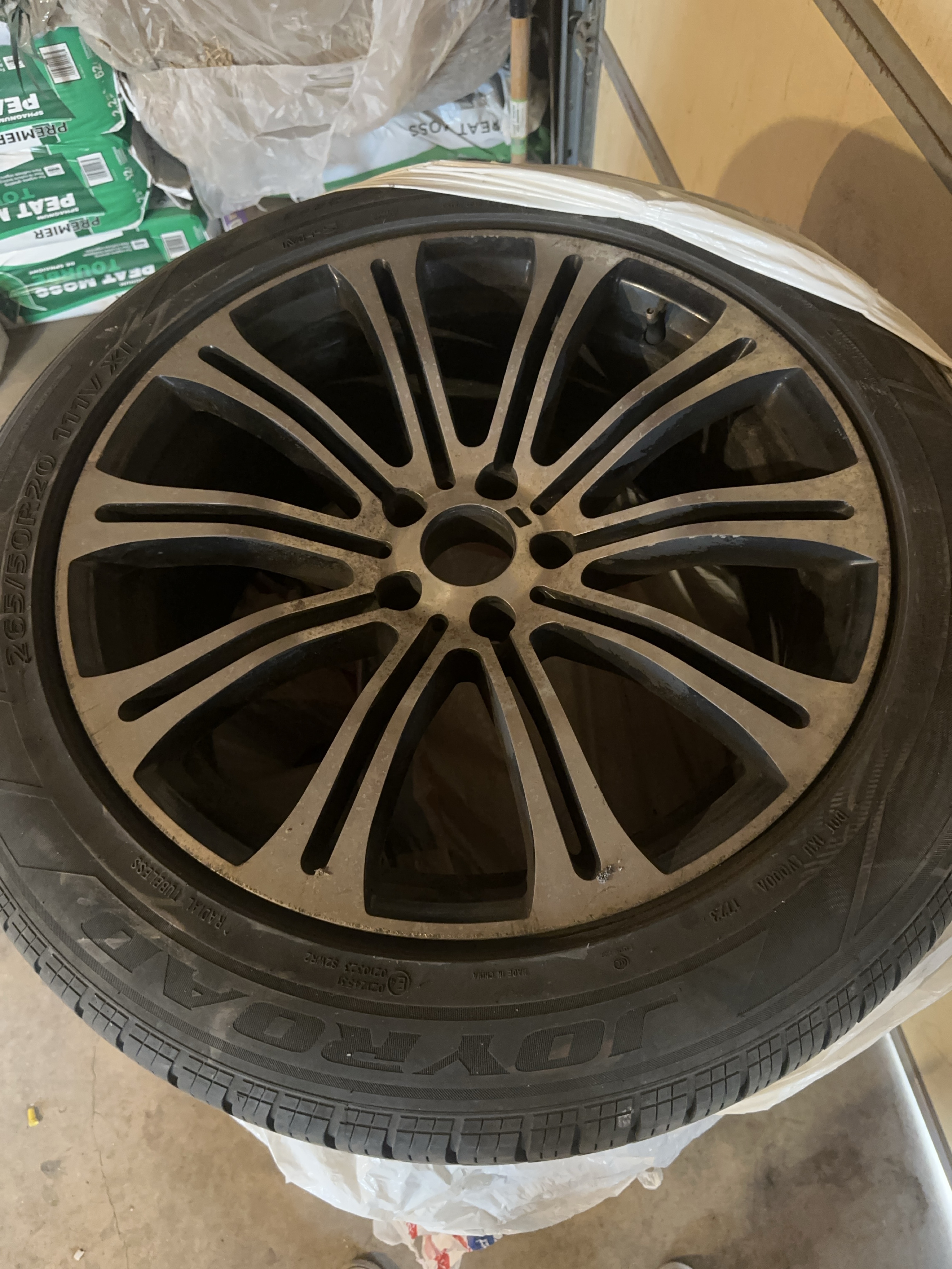 20" Alloy Rim with Tire thumbnail