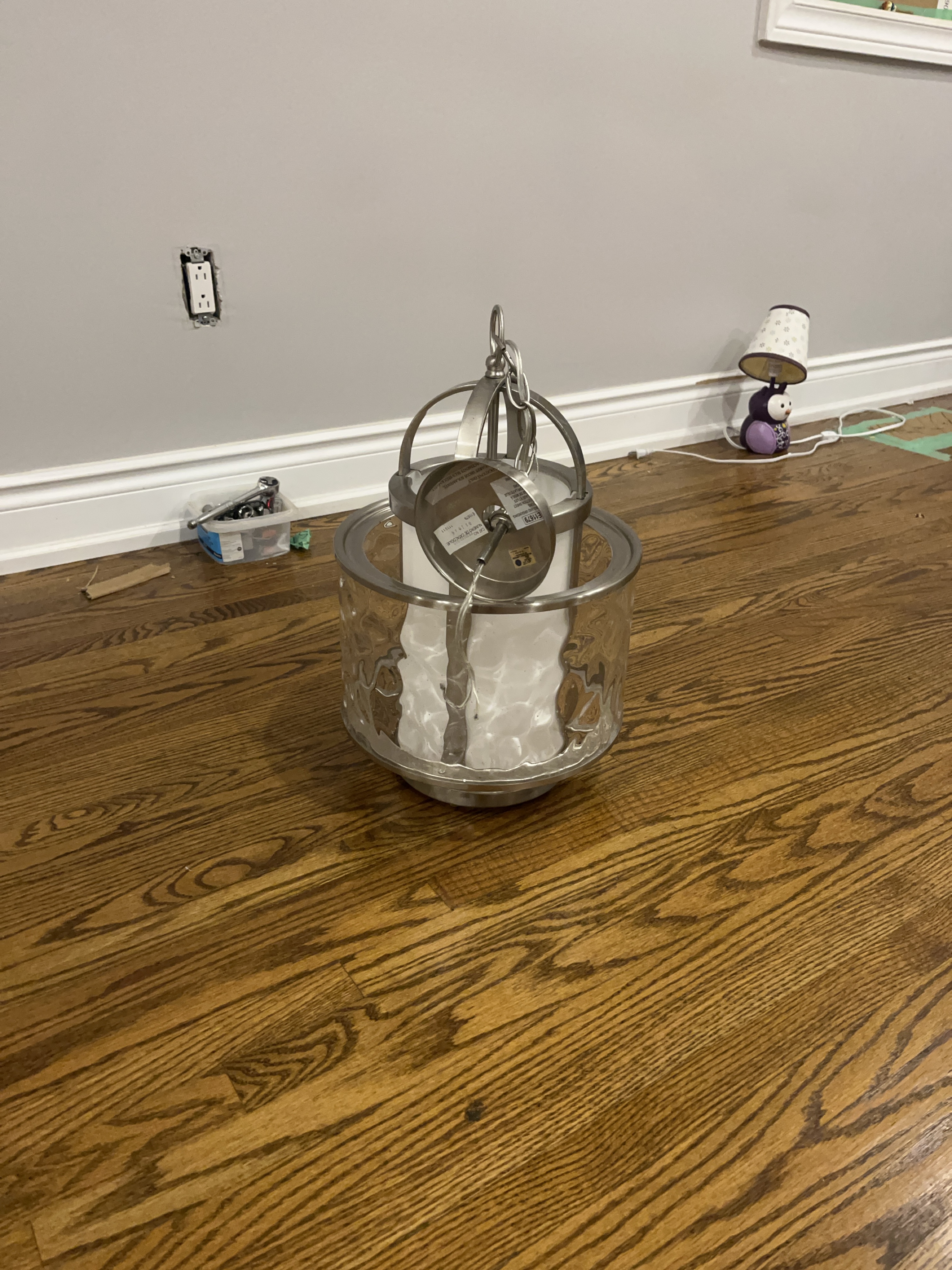 Modern Glass Pendant Light Fixture