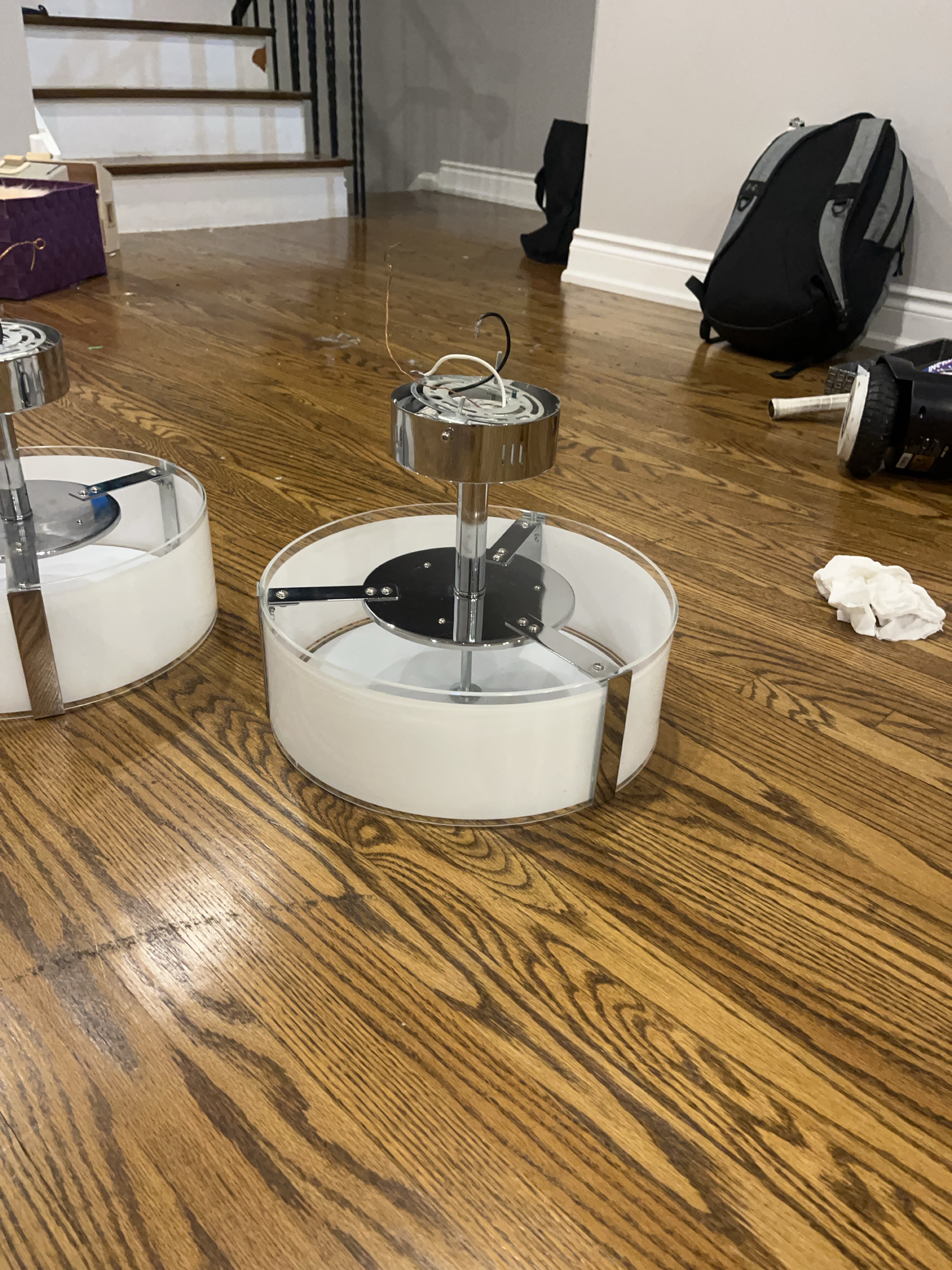 Modern Chrome Flush Mount Ceiling Lights (2)