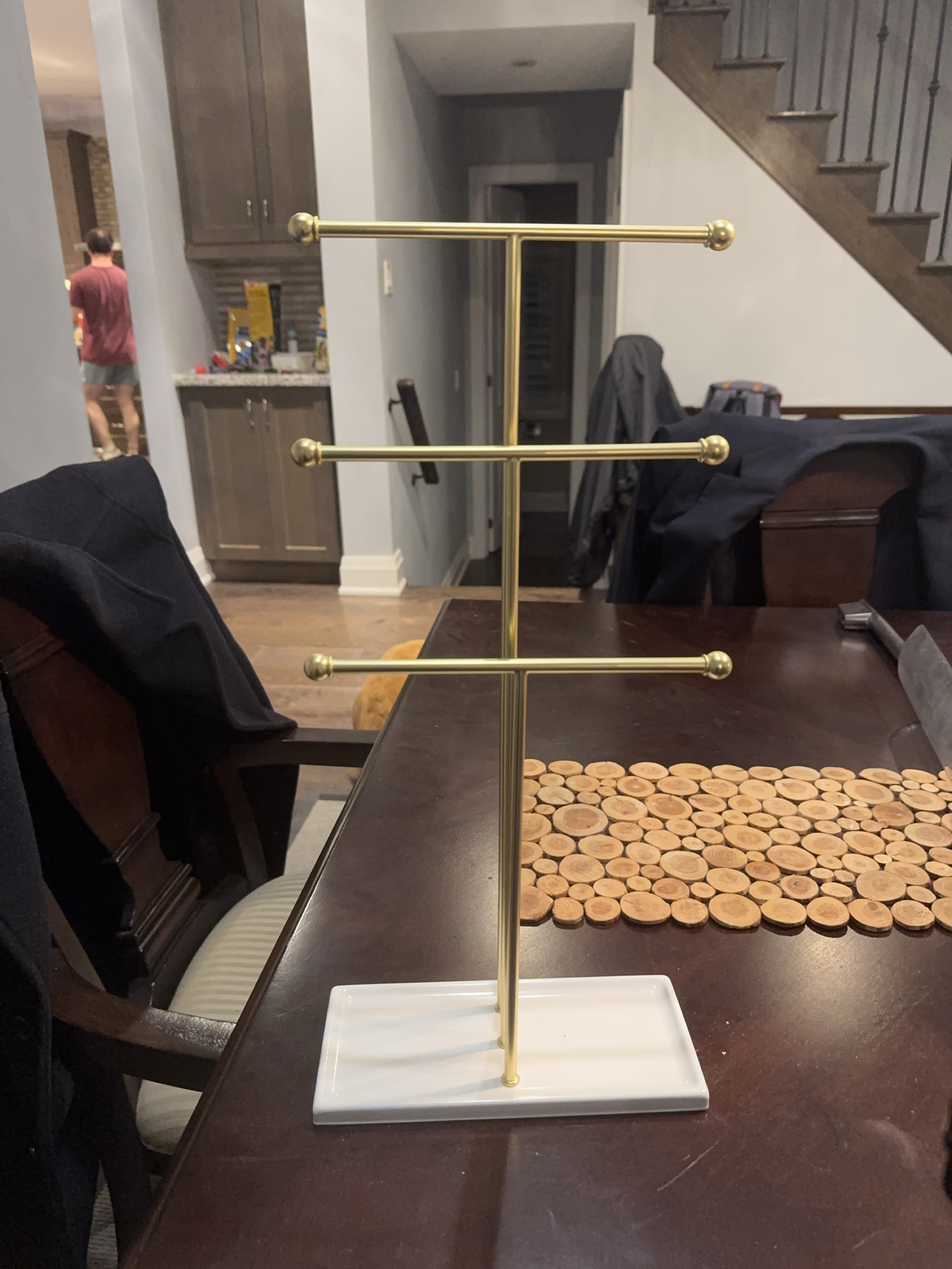 Gold Jewellery Stand Organizer thumbnail