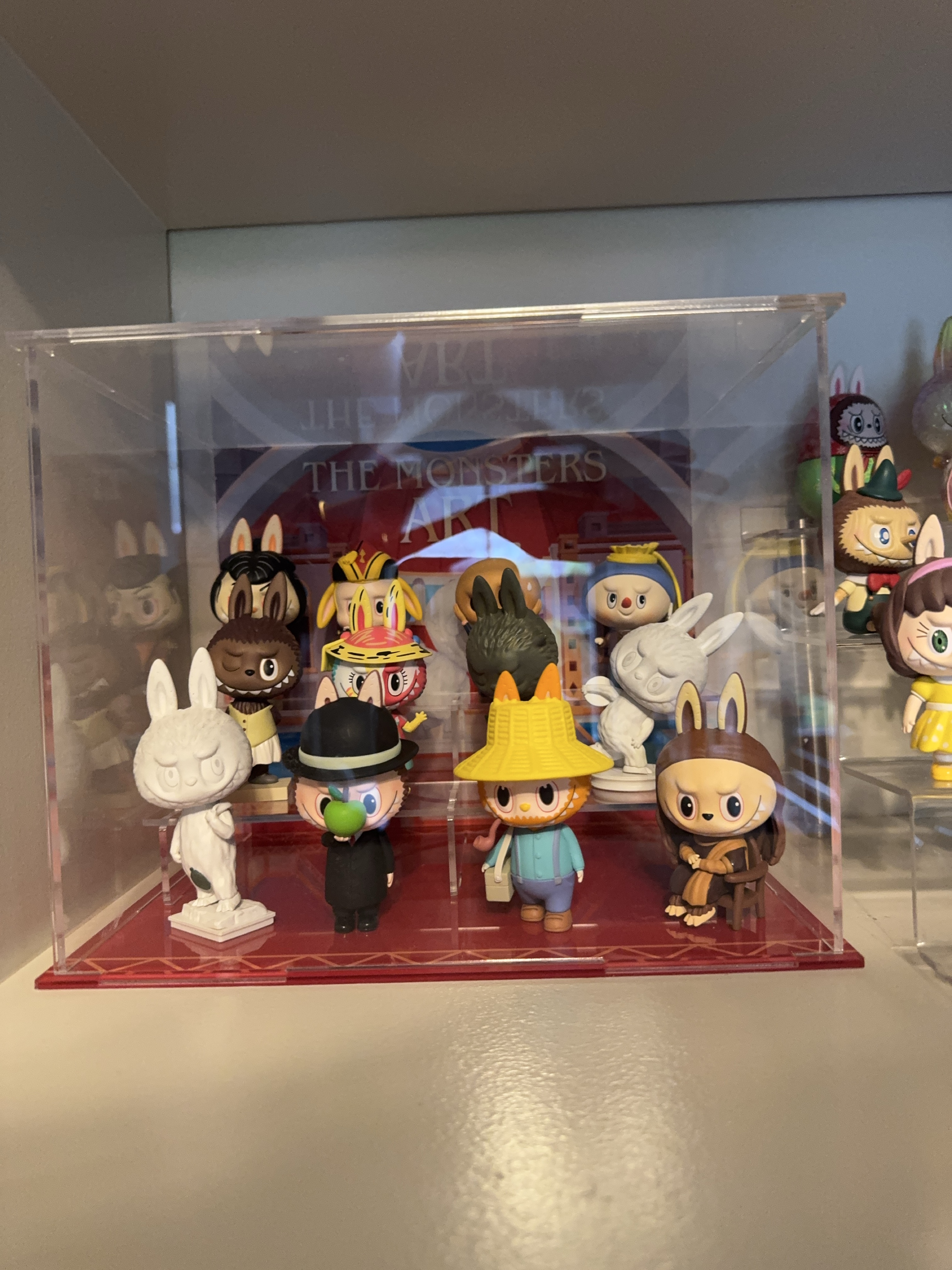 The Monsters Art Series Complete Set in Acrylic Display Case thumbnail