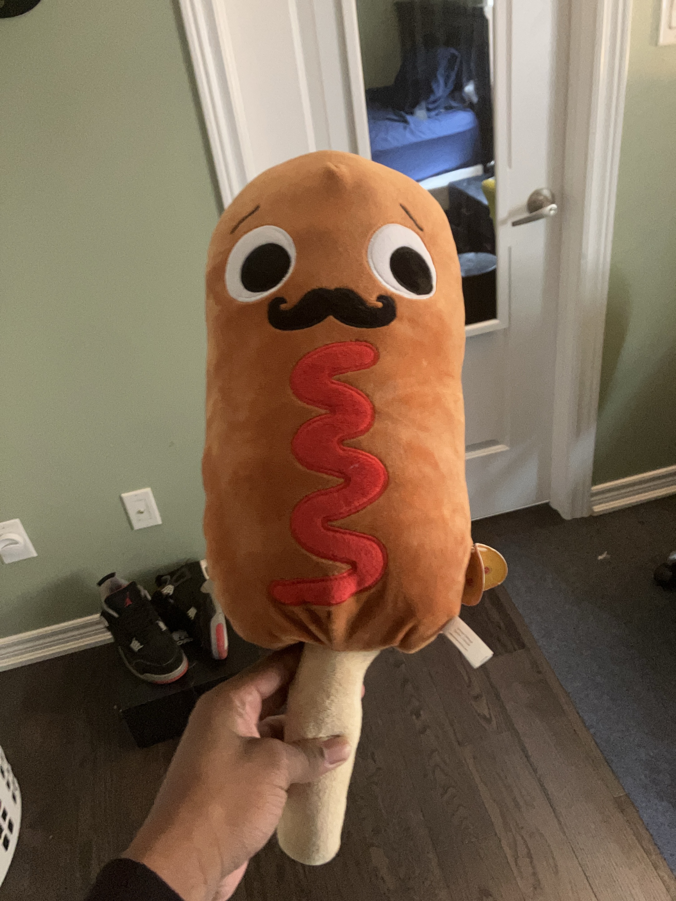 Adorable Corndog Plush Toy thumbnail