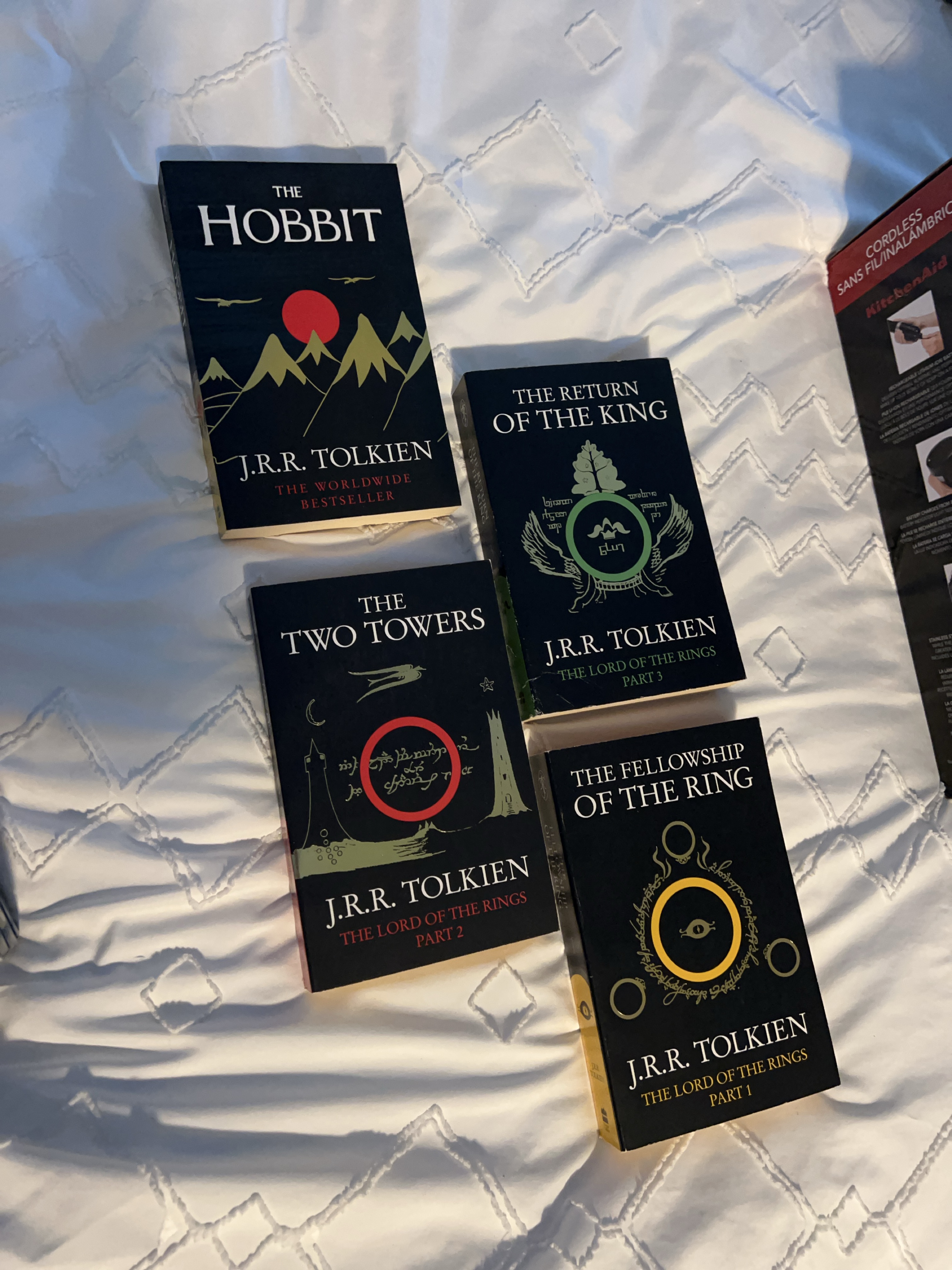 J.R.R. Tolkien Lord of the Rings & The Hobbit Book Set thumbnail