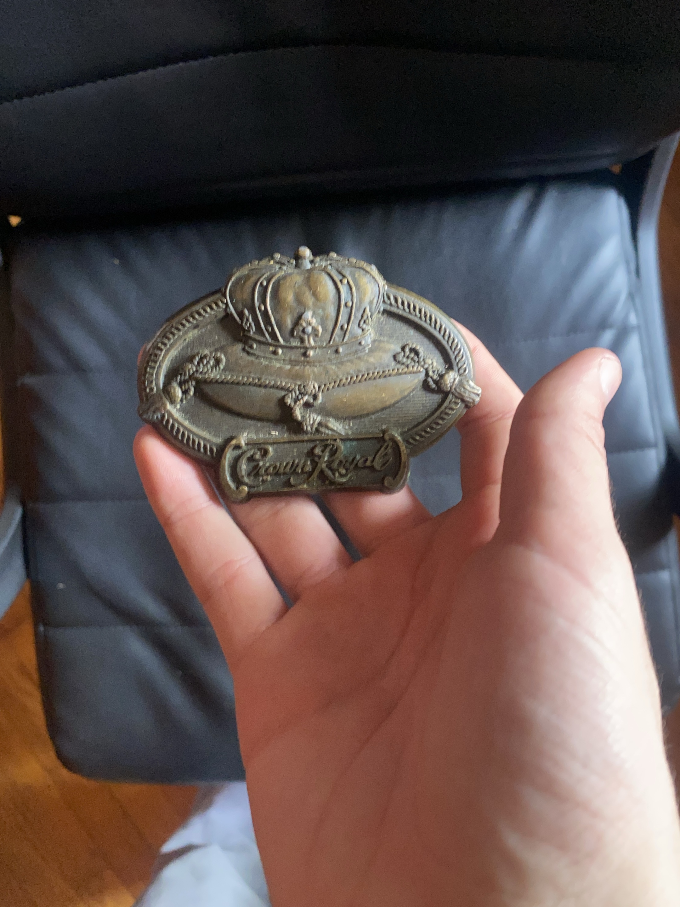 Crown Royal Belt Buckle thumbnail