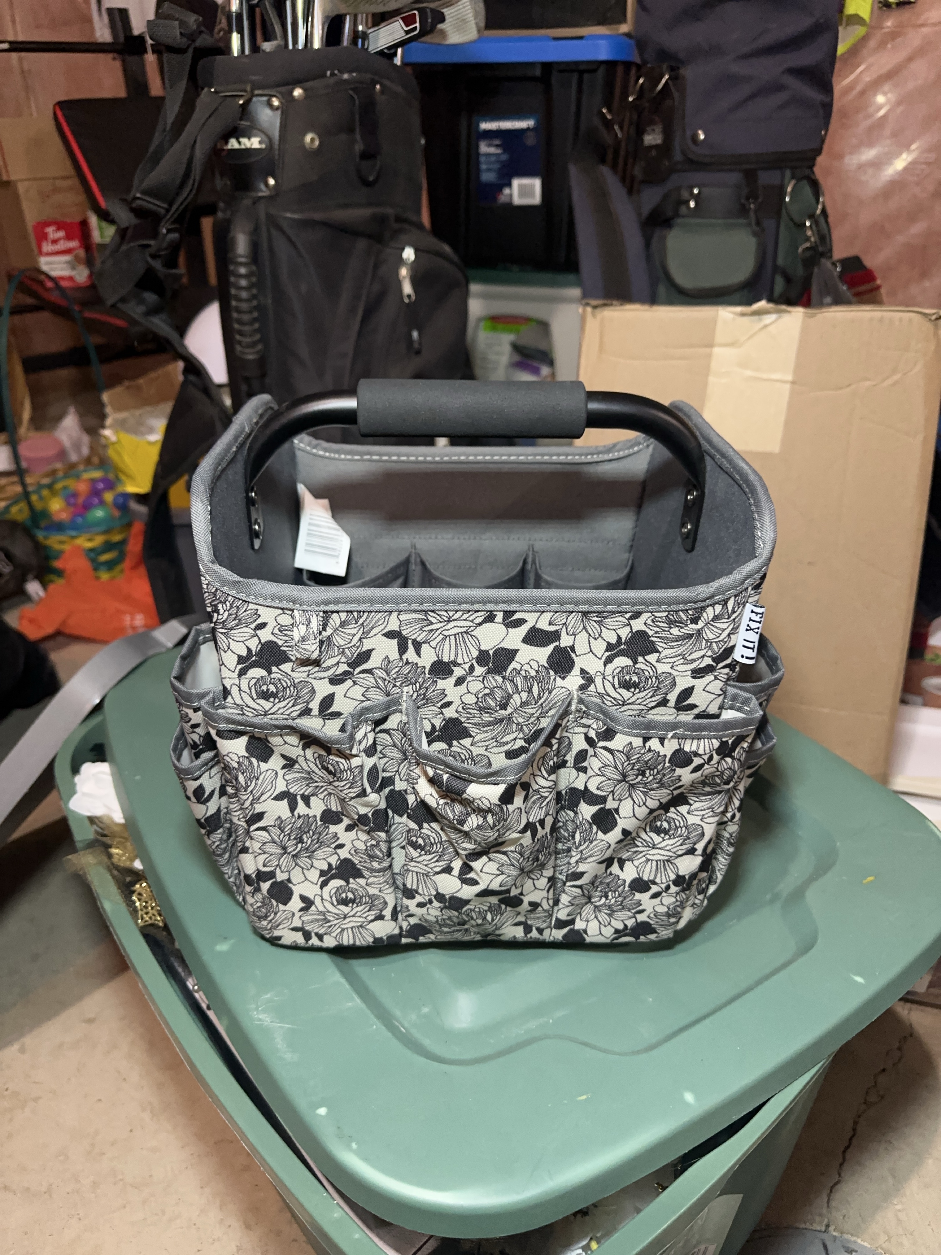 Floral Patterned Tool Bag