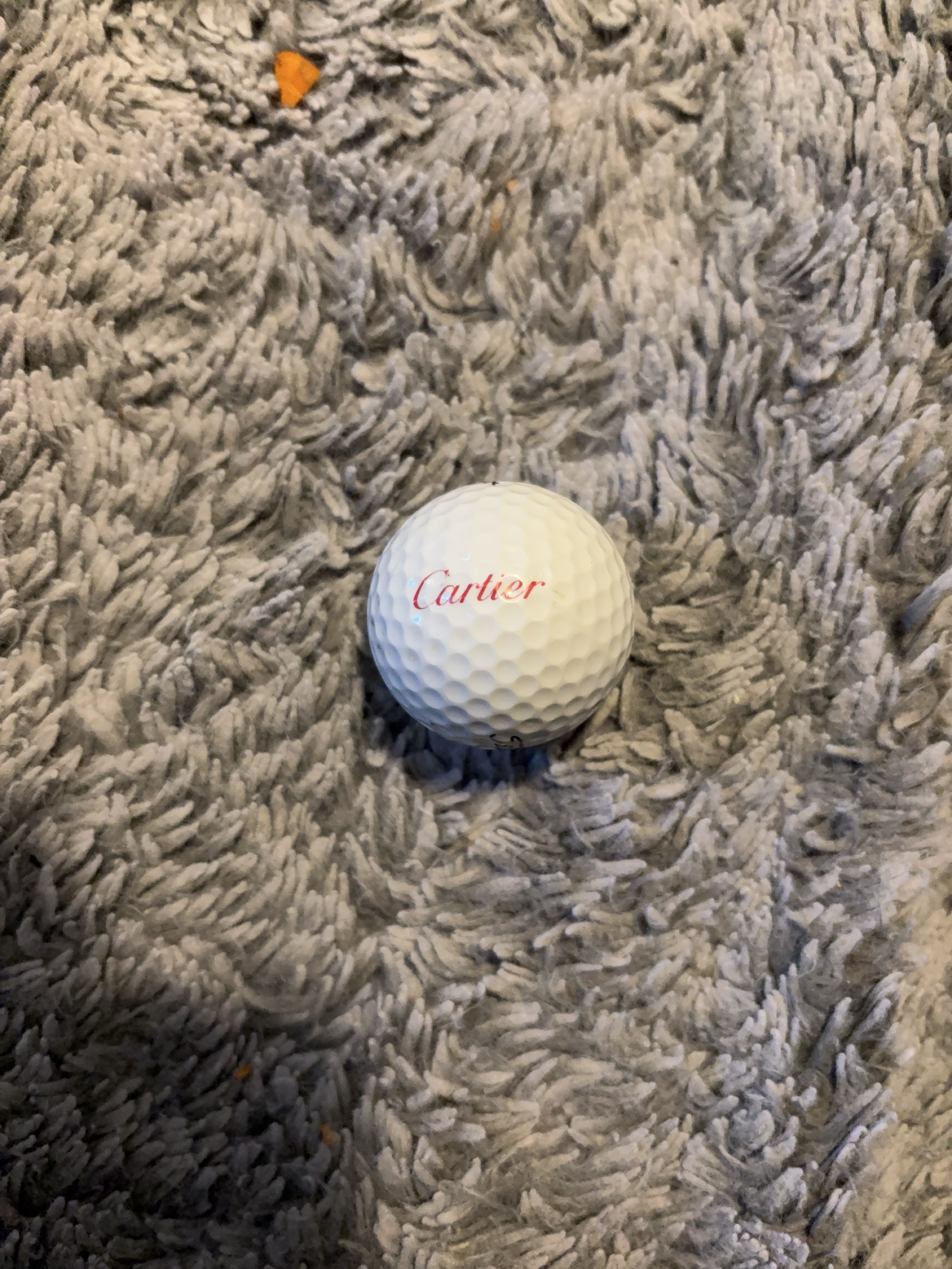 Cartier Golf Ball