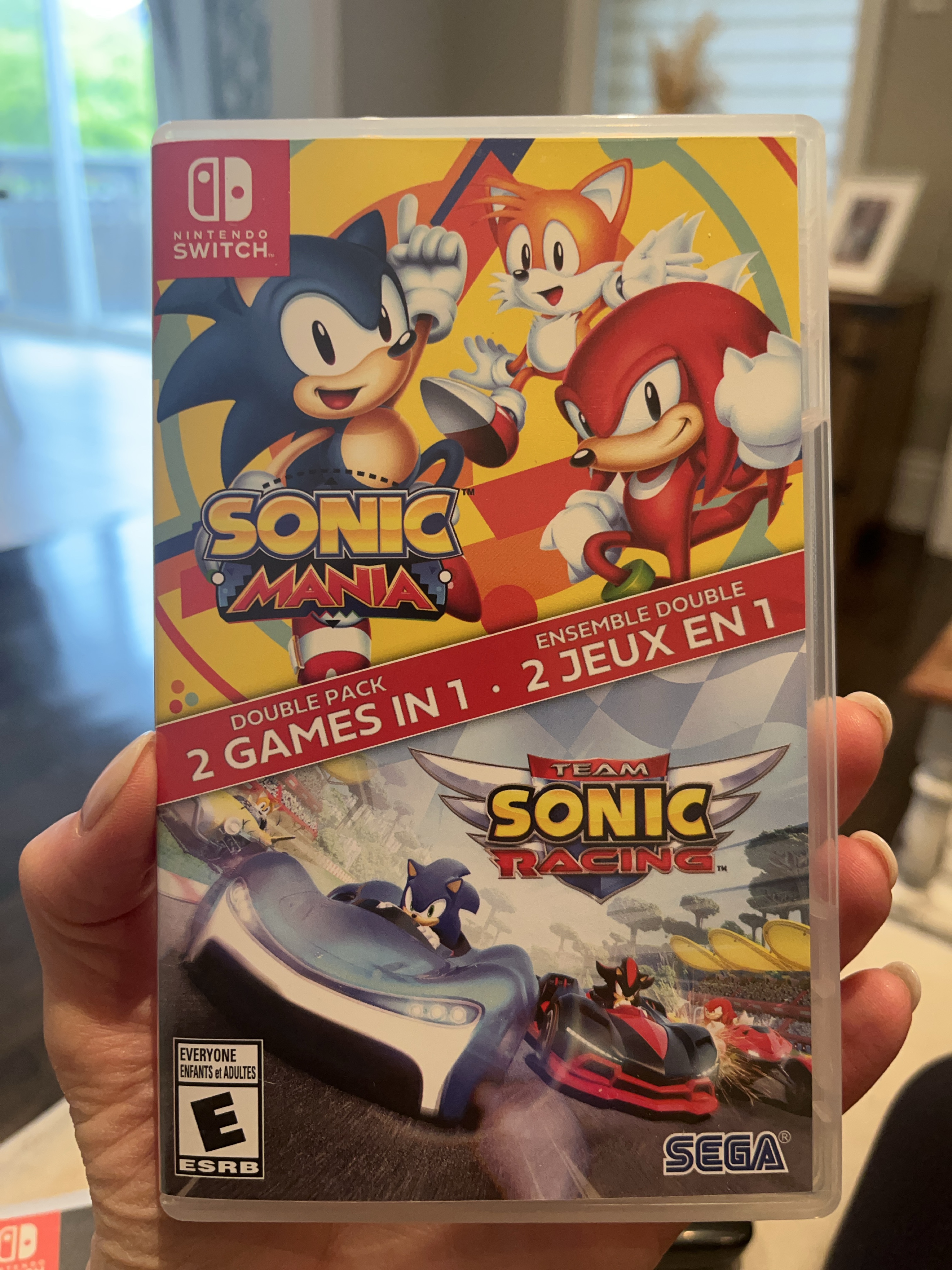 Sonic Mania and Team Sonic Racing - Nintendo Switch thumbnail