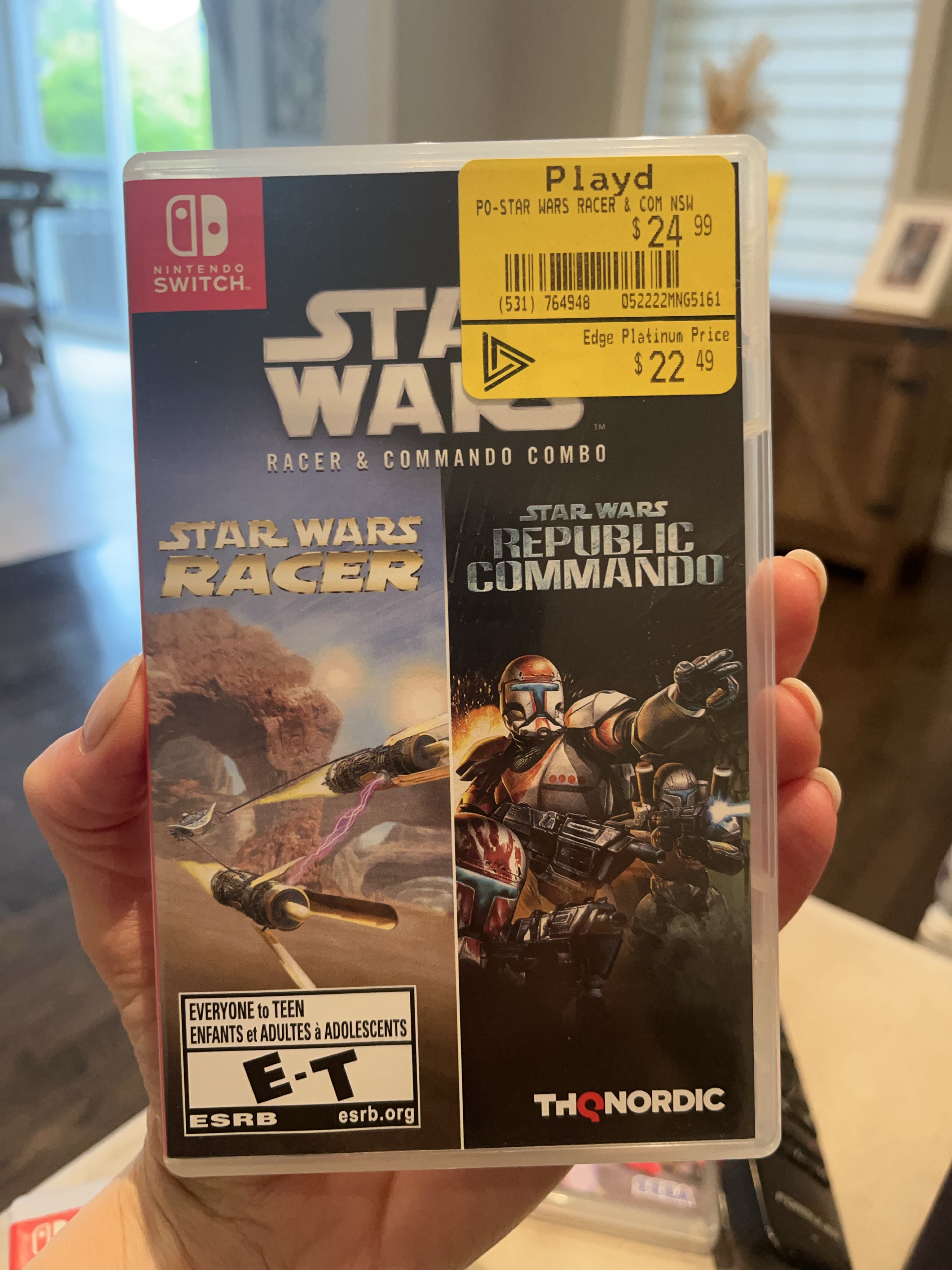 Star Wars Racer & Commando Combo Nintendo Switch thumbnail