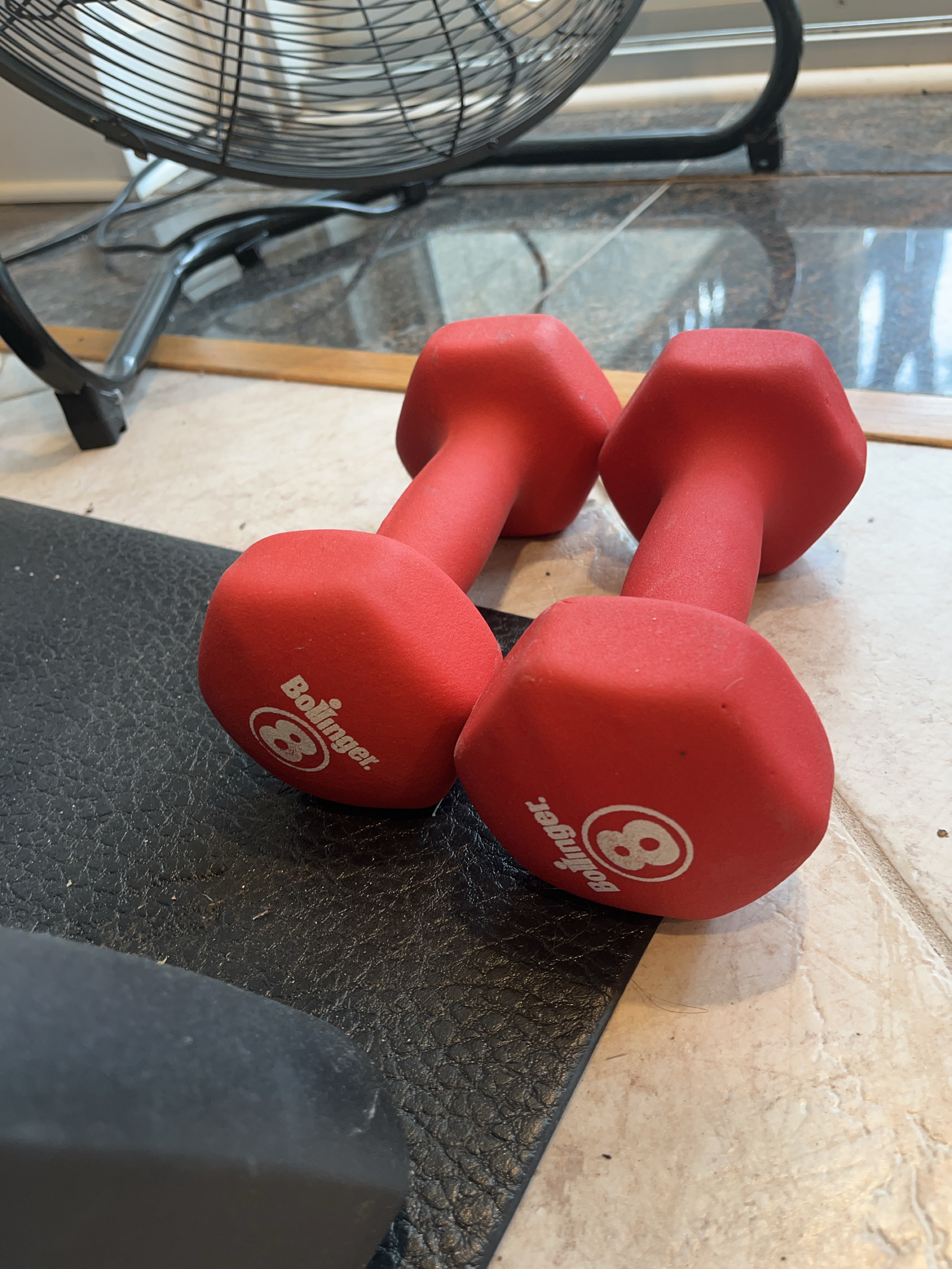 Bollinger 8 lb Dumbbells - Pair thumbnail