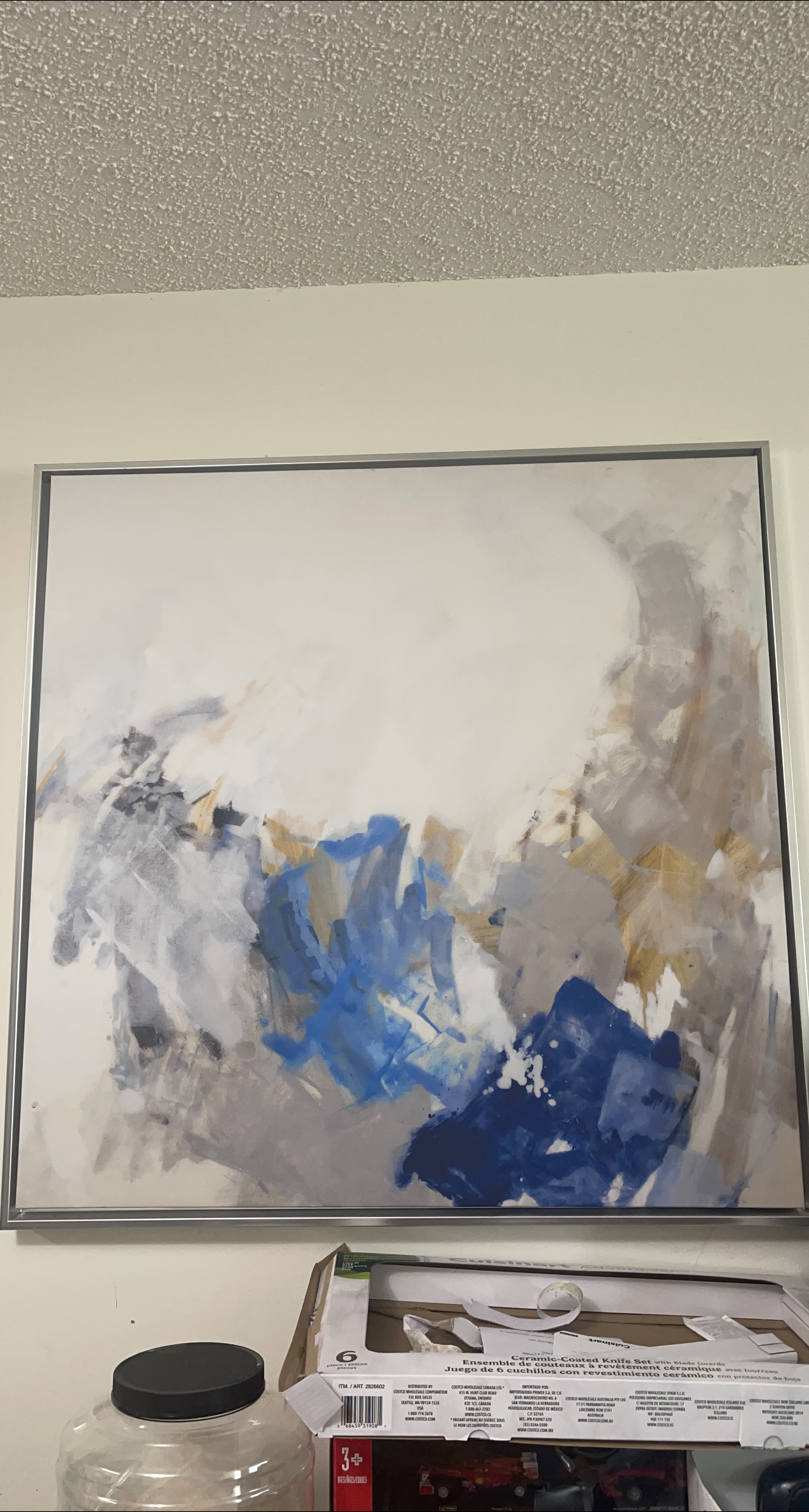Abstract framed art thumbnail