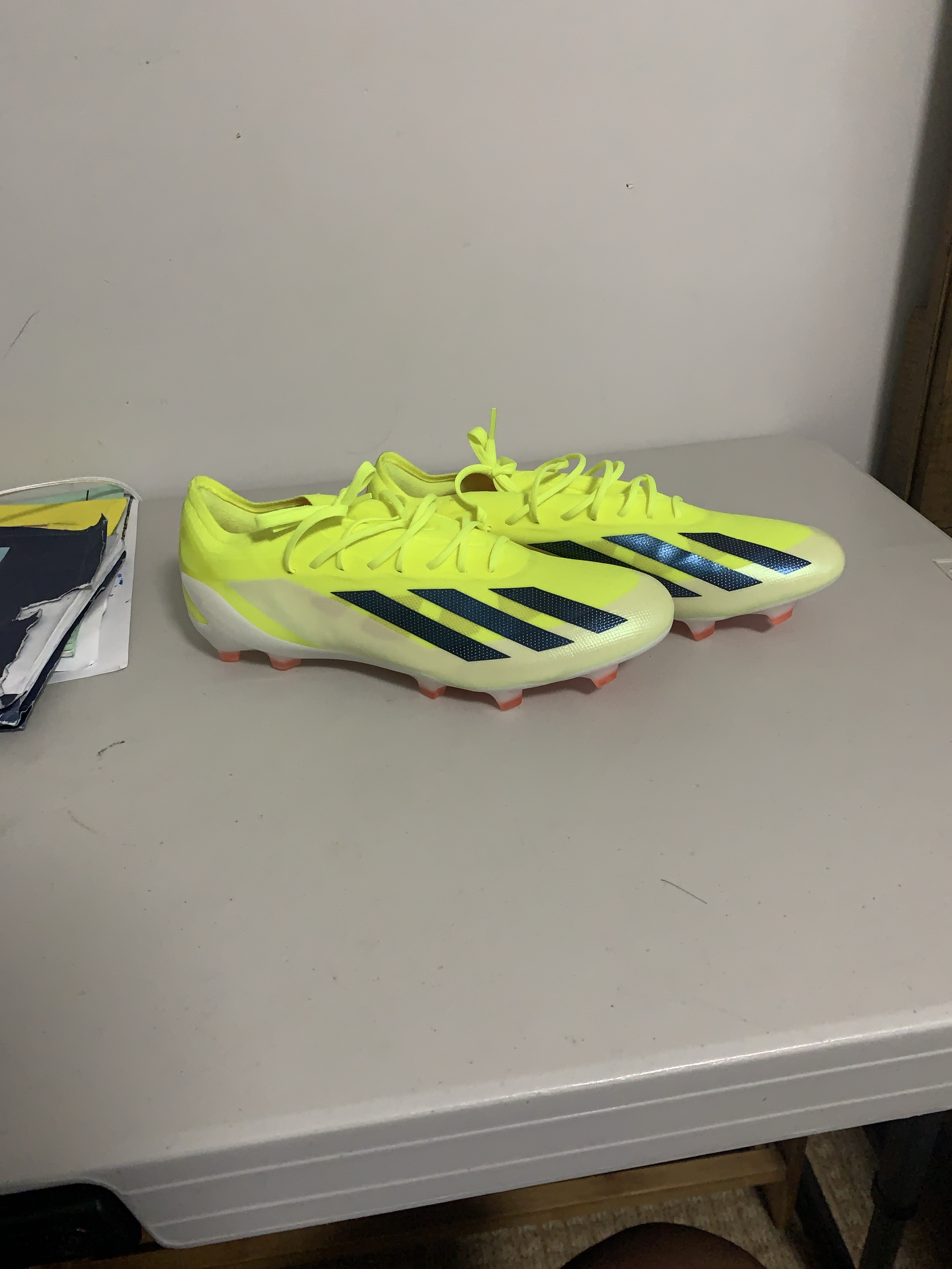 Adidas X Crazyfast.1 FG Soccer Cleats - Yellow